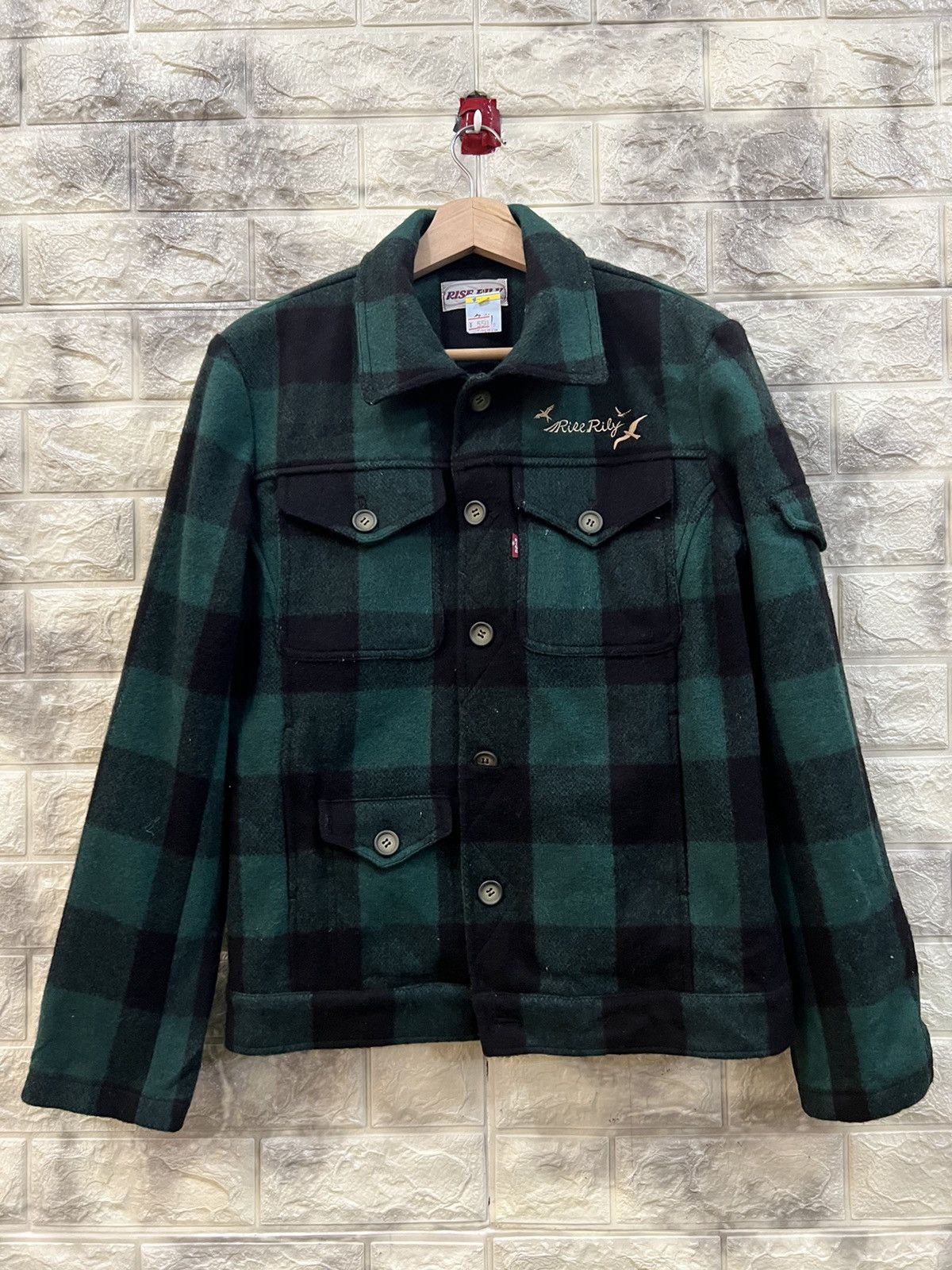 Japanese Brand × Vintage Vintage Rice Rily Tartan Jacket Size US M / EU 48-50 / 2 - 2 Thumbnail