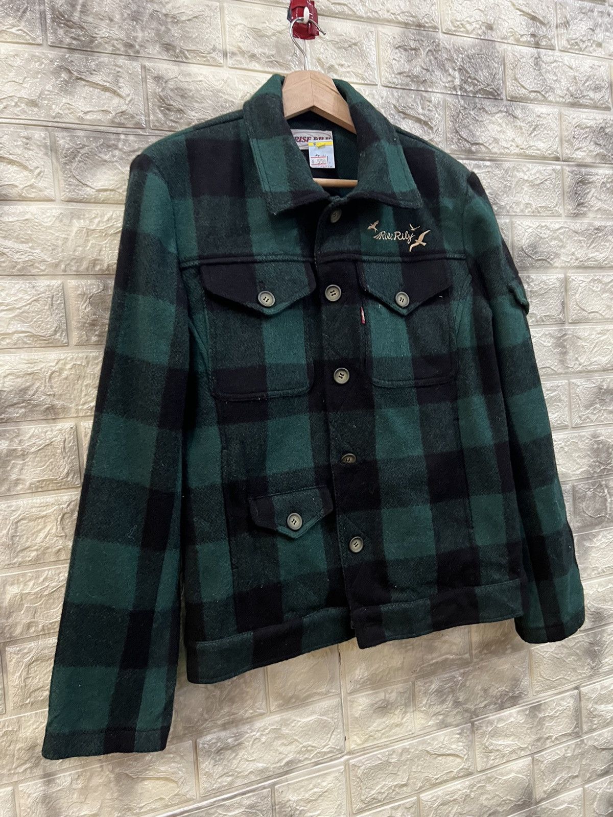 Japanese Brand × Vintage Vintage Rice Rily Tartan Jacket Size US M / EU 48-50 / 2 - 4 Thumbnail