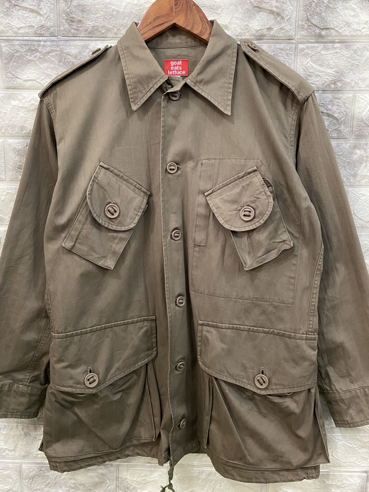 Japanese Brand Goat Eats Lettuce Four Pocket Jacket Size US S / EU 44-46 / 1 - 2 Thumbnail
