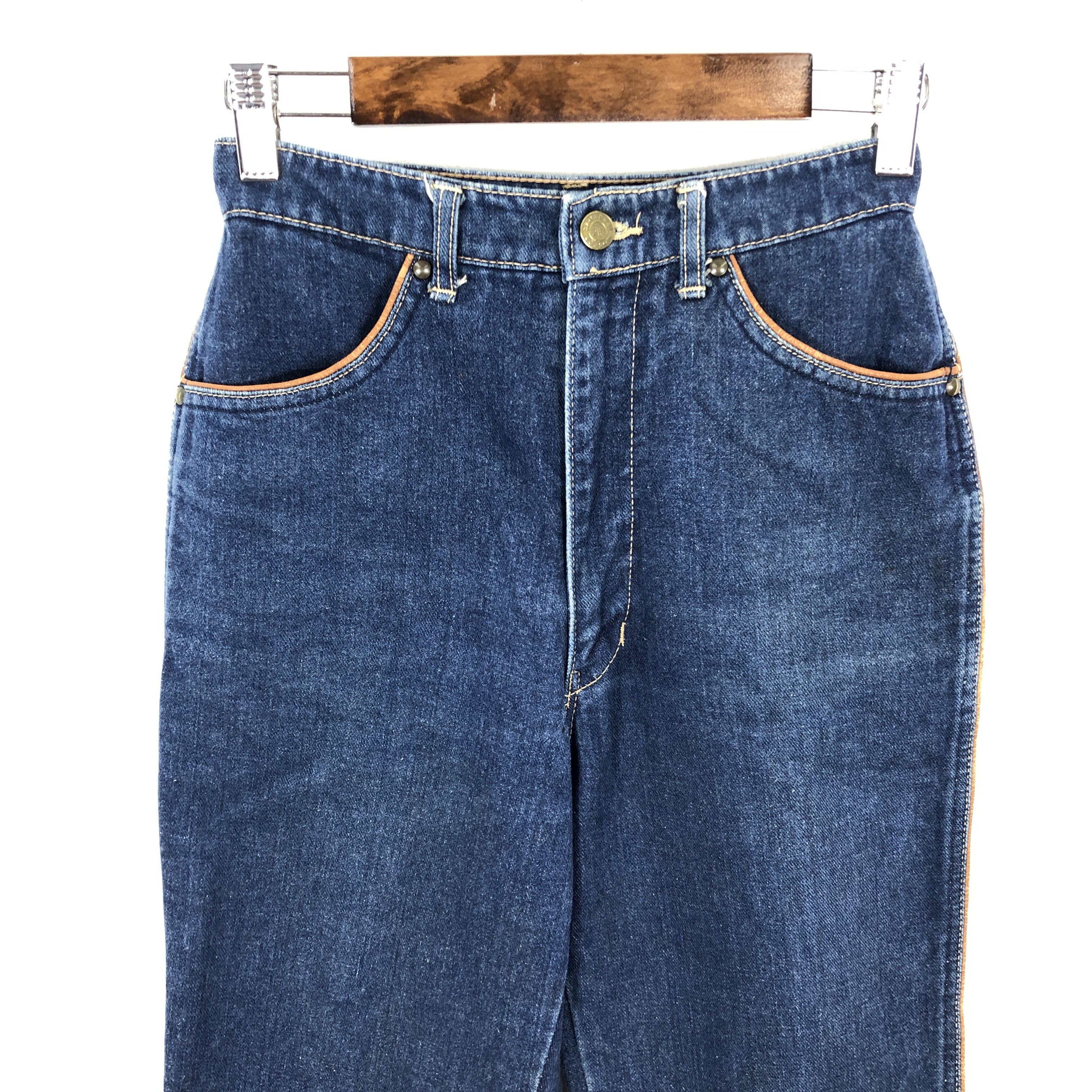 Japanese Brand × Vintage Broadway Tappered Jeans 24 x 29.5 L1324W Size 24" / US 00 / IT 34 - 3 Thumbnail