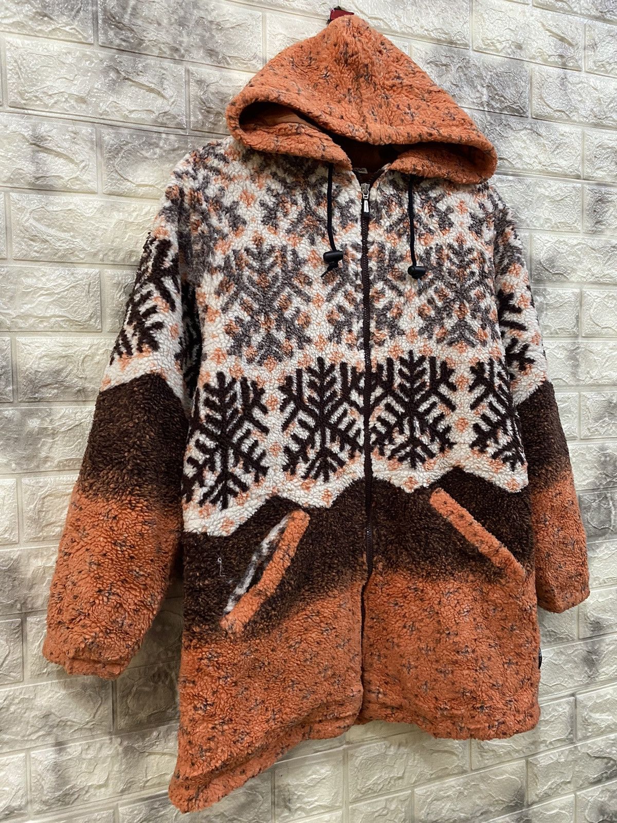 Ellesse × Vintage Vintage Ellesse Sherpa Jacket Size M / US 6-8 / IT 42-44 - 4 Thumbnail