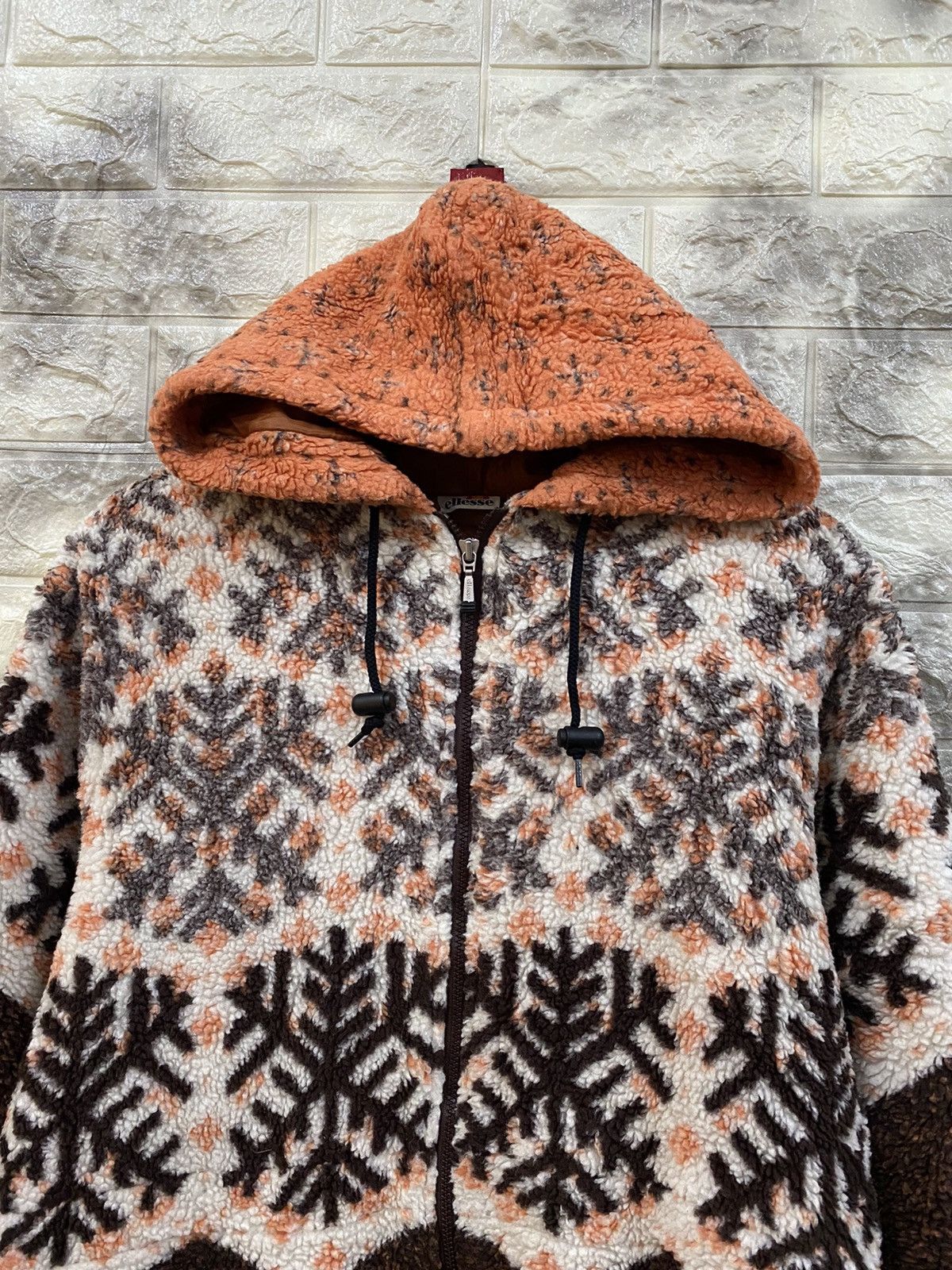 Ellesse × Vintage Vintage Ellesse Sherpa Jacket Size M / US 6-8 / IT 42-44 - 5 Thumbnail