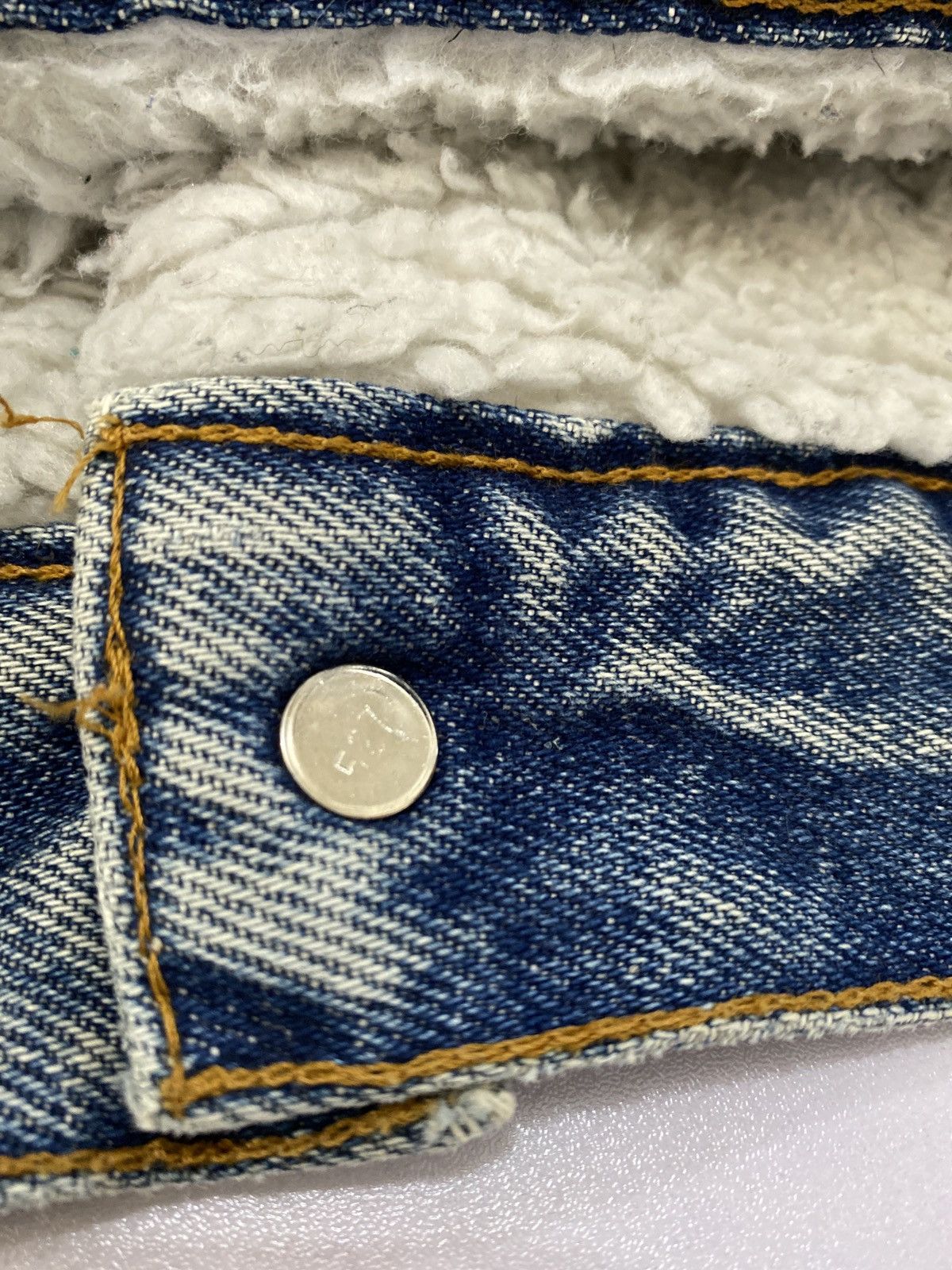 Levi's Vintage Levi’s 80’s Made USA Sherpa Trucker Size US S / EU 44-46 / 1 - 12 Thumbnail