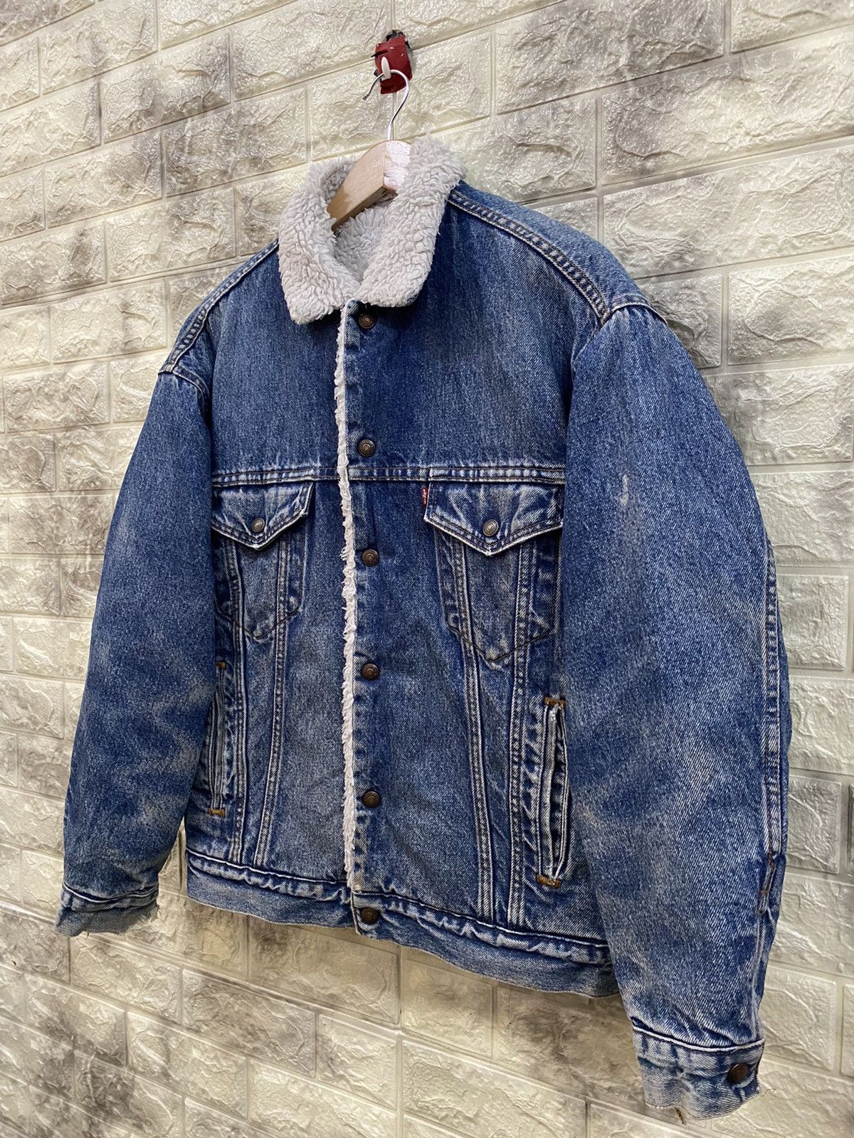 Levi's Vintage Levi’s 80’s Made USA Sherpa Trucker Size US S / EU 44-46 / 1 - 3 Thumbnail