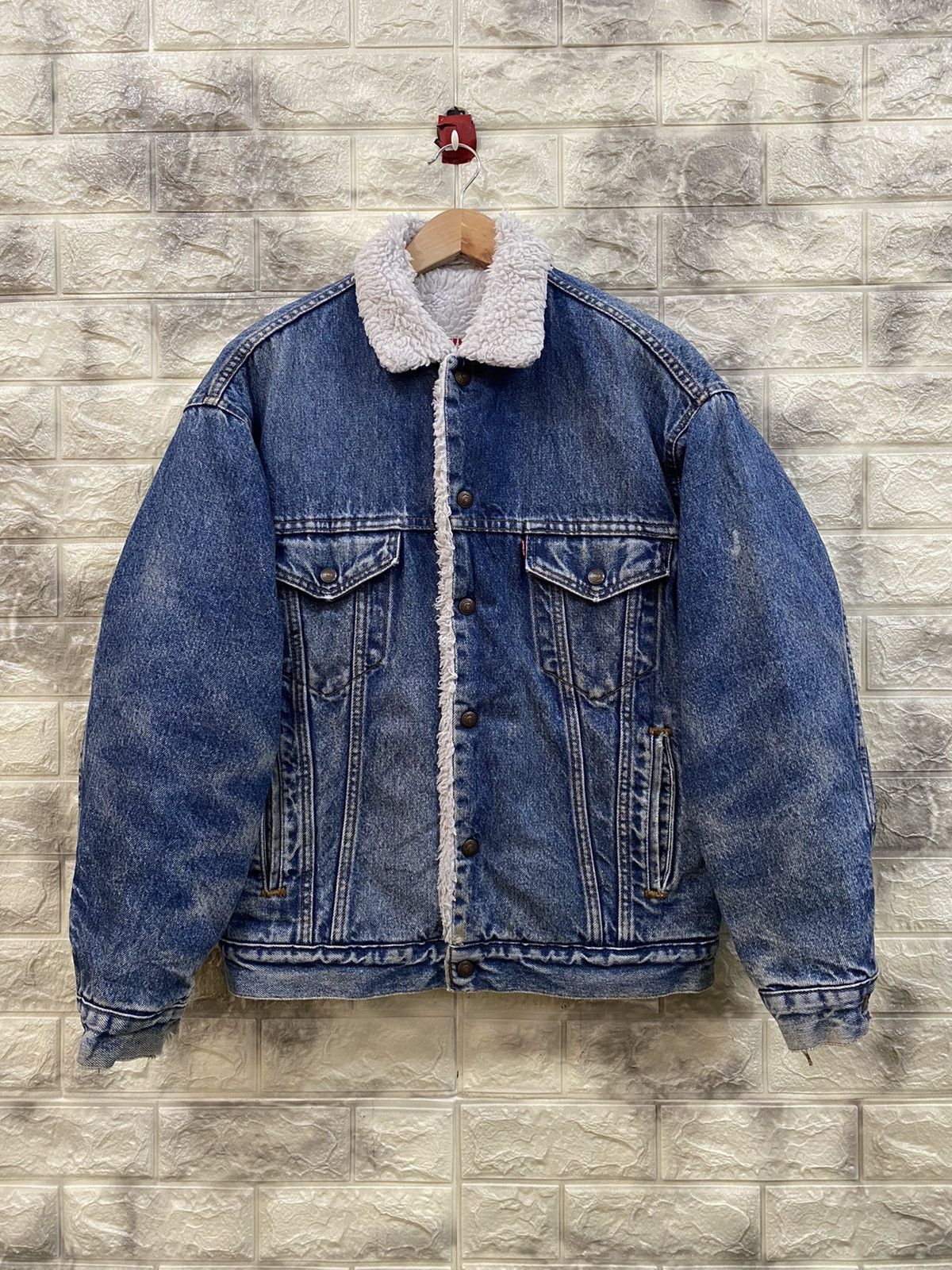 Levi's Vintage Levi’s 80’s Made USA Sherpa Trucker Size US S / EU 44-46 / 1 - 1 Thumbnail