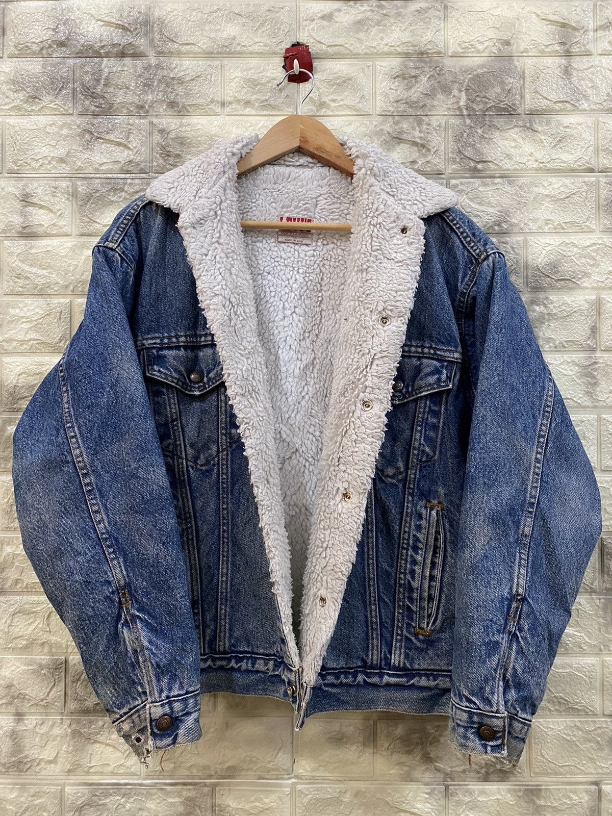 Levi's Vintage Levi’s 80’s Made USA Sherpa Trucker Size US S / EU 44-46 / 1 - 6 Thumbnail