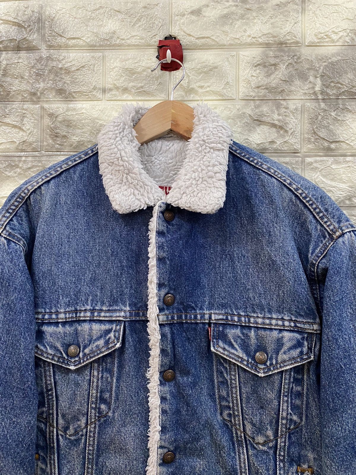 Levi's Vintage Levi’s 80’s Made USA Sherpa Trucker Size US S / EU 44-46 / 1 - 7 Thumbnail