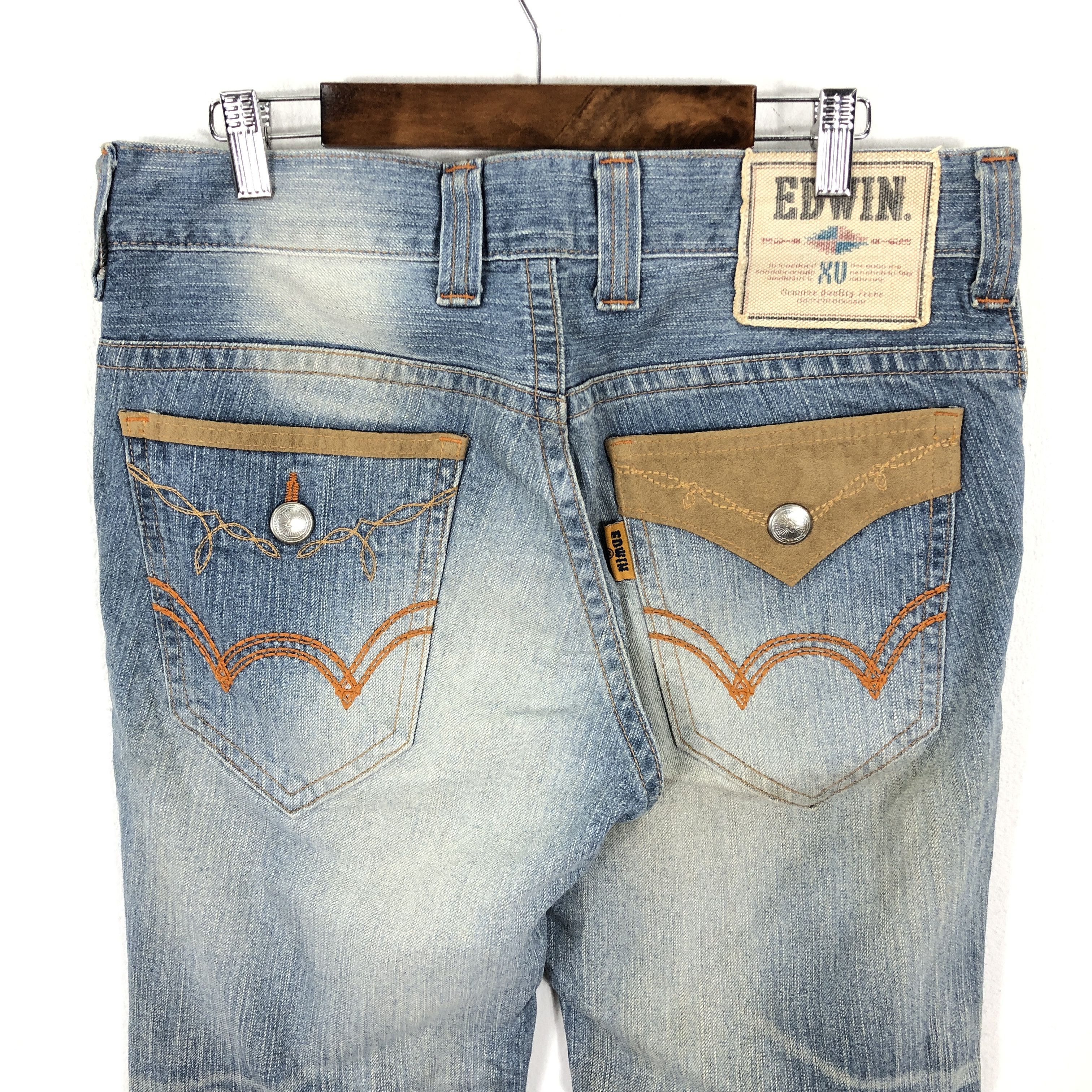 Edwin × Vintage Edwin XV Jeans 34 x 29 L1320 Size US 34 / EU 50 - 4 Thumbnail