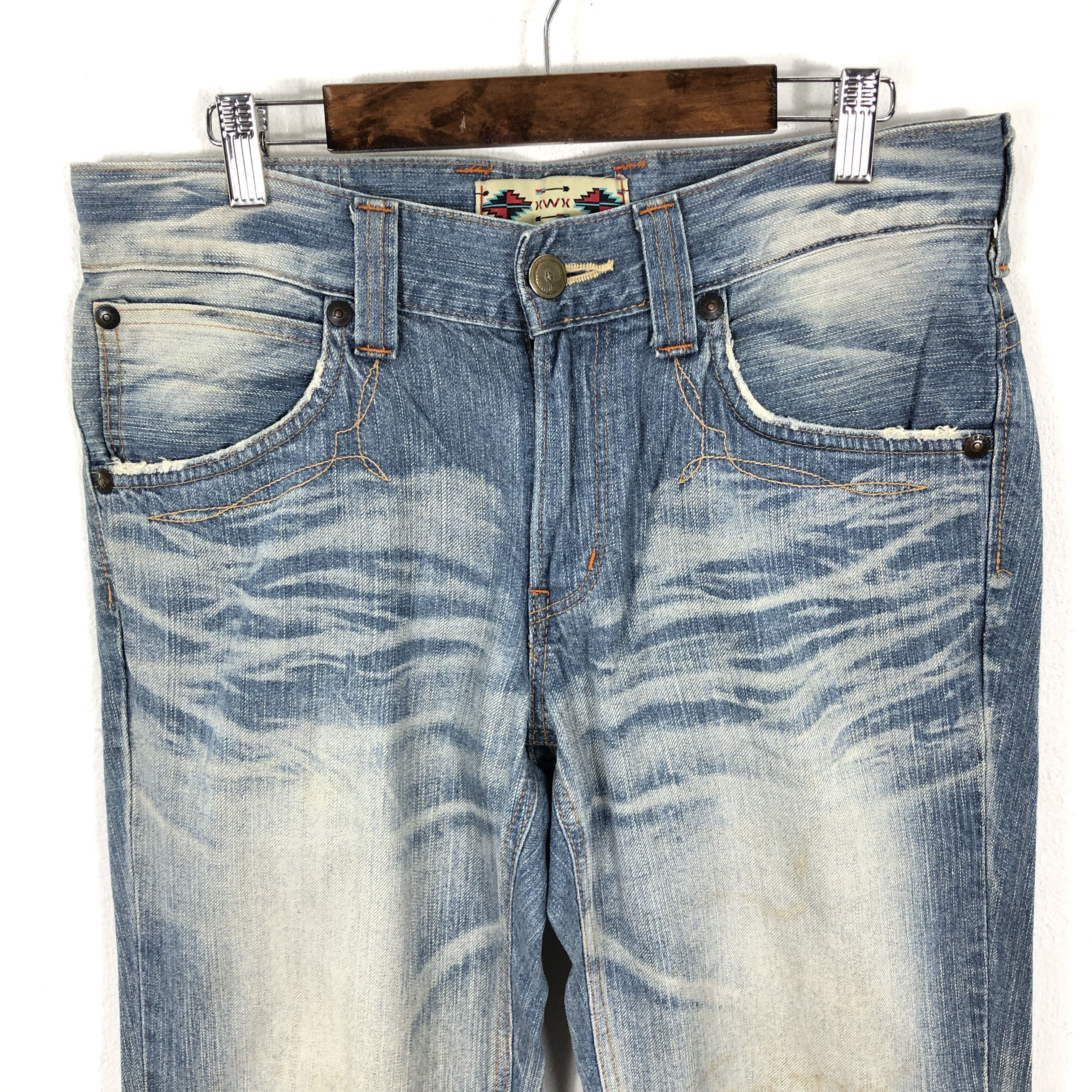 Edwin × Vintage Edwin XV Jeans 34 x 29 L1320 Size US 34 / EU 50 - 3 Thumbnail