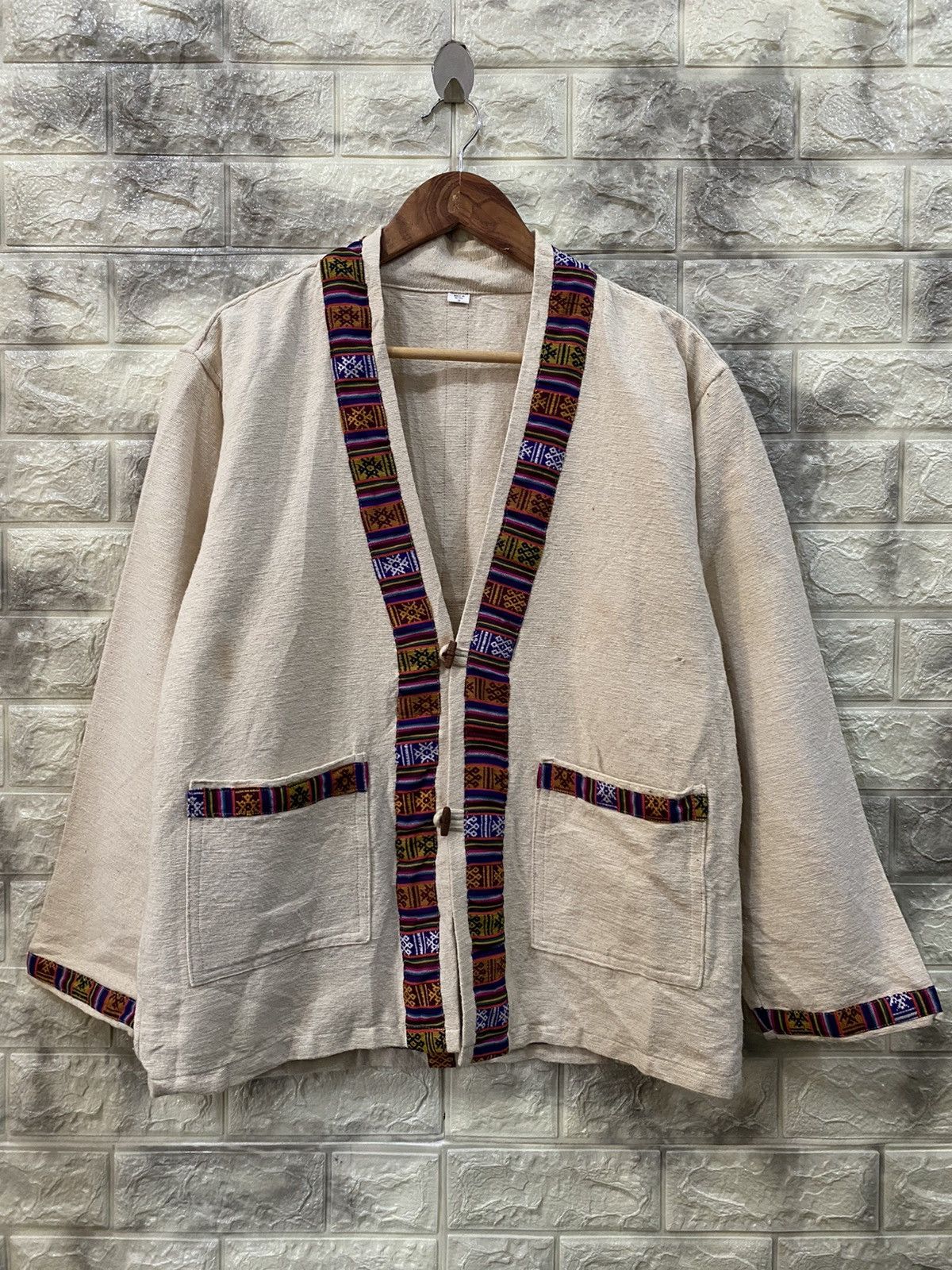 Vintage Cardigan Cotton Jacket