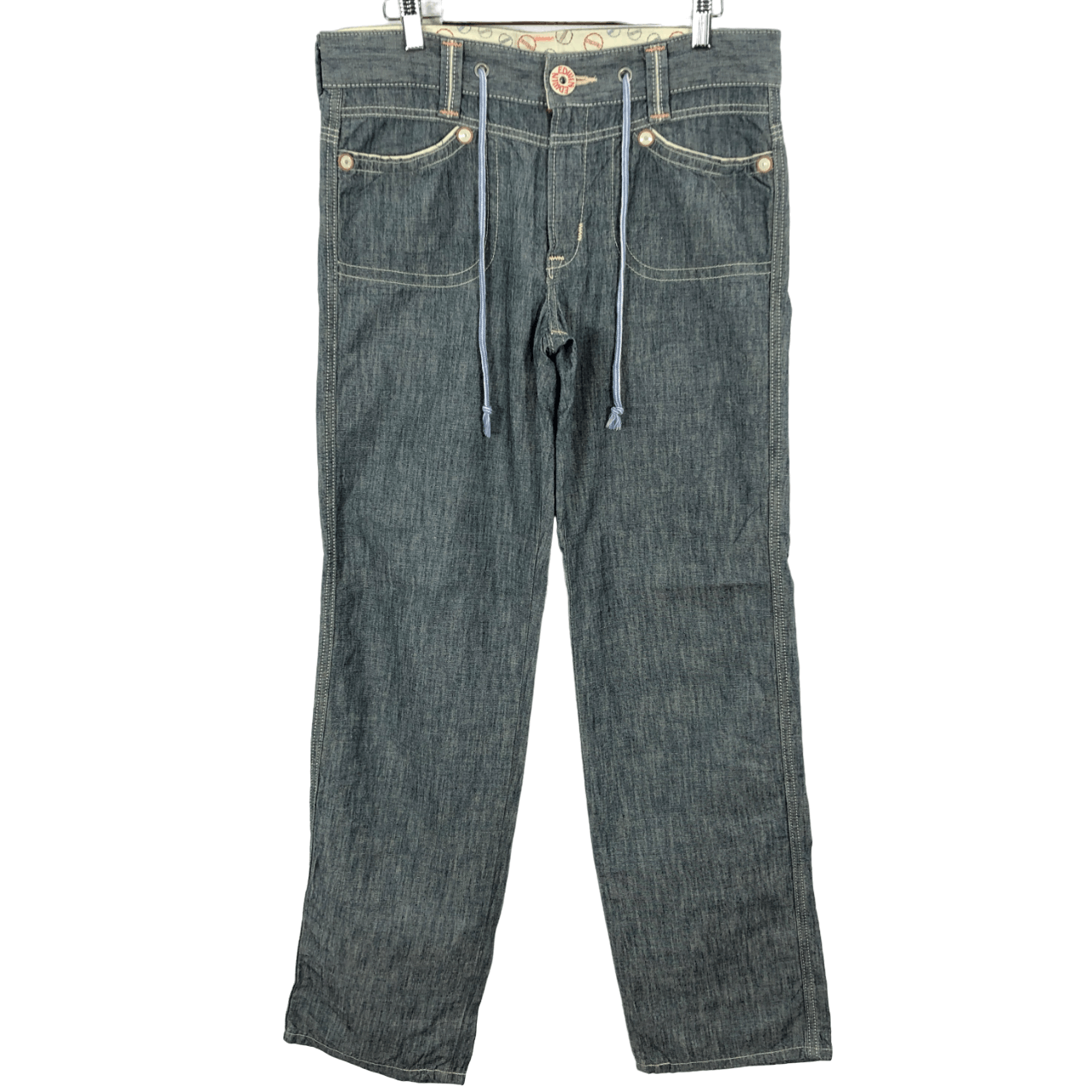 Edwin × Vintage Edwin Pants 33 x 31.5 L1313W Size 33" - 1 Thumbnail