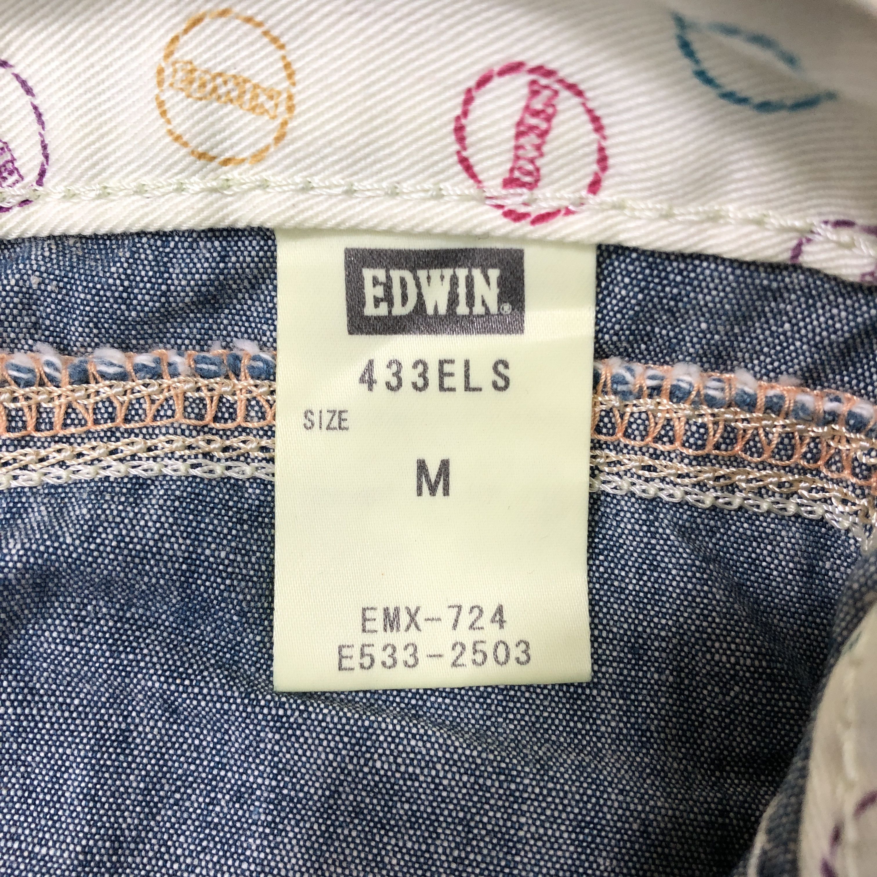 Edwin × Vintage Edwin Pants 33 x 31.5 L1313W Size 33" - 7 Thumbnail