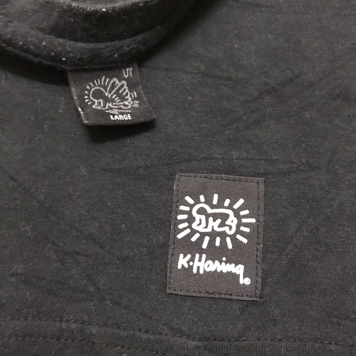 Japanese Brand Keith Haring Pasport Photo t shirt Size US L / EU 52-54 / 3 - 7 Thumbnail