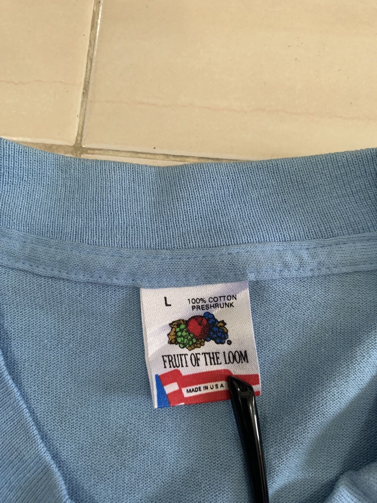 Fruit Of The Loom × Vintage Vintage 80’s I’m a nifty fifty tees Size US L / EU 52-54 / 3 - 5 Thumbnail