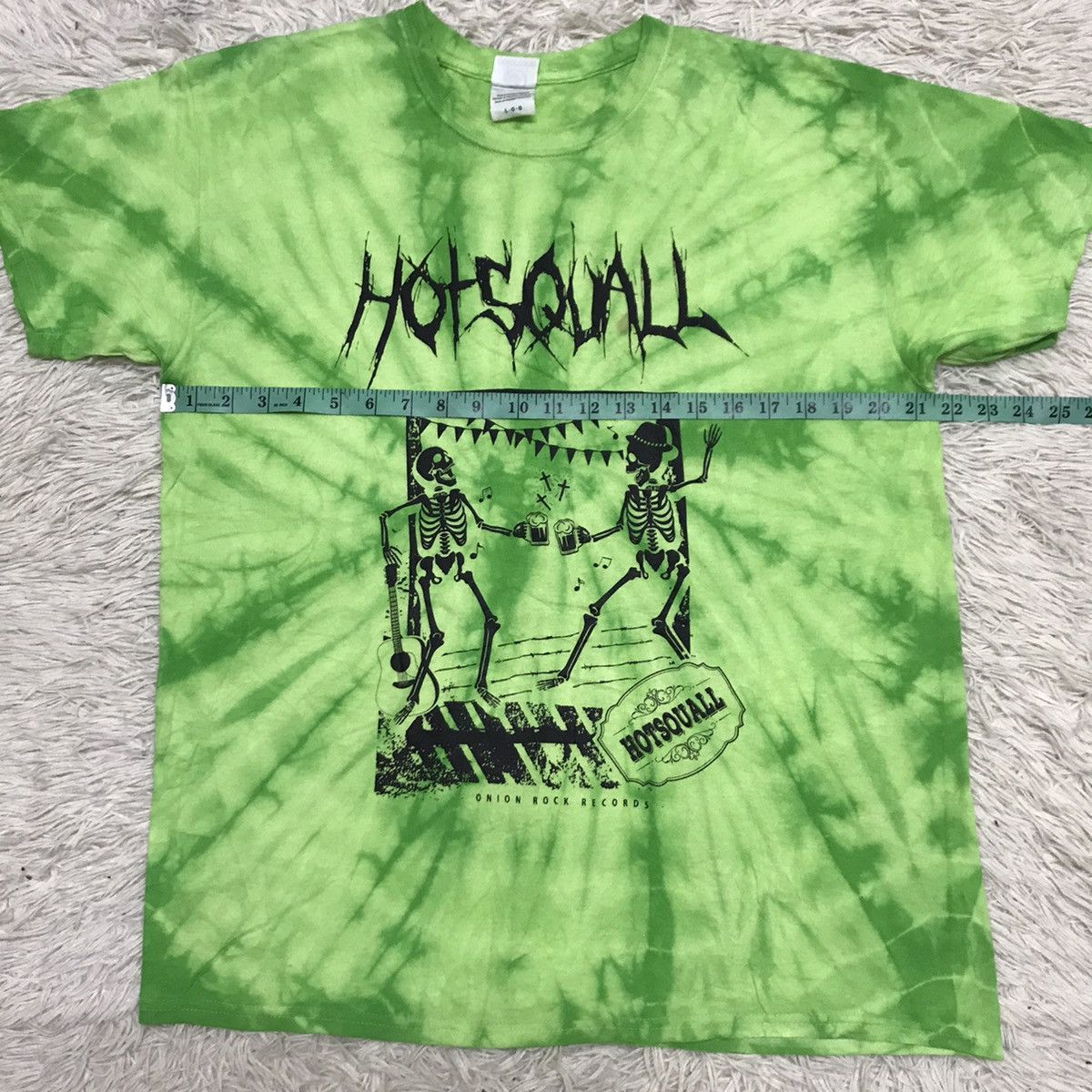 Band Tees × Japanese Brand Hotsquall japanese rock band tie dye t-shirt Size US L / EU 52-54 / 3 - 9 Thumbnail