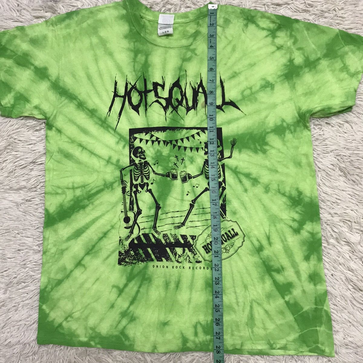 Band Tees × Japanese Brand Hotsquall japanese rock band tie dye t-shirt Size US L / EU 52-54 / 3 - 10 Thumbnail