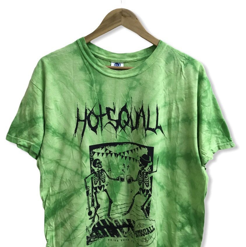 Band Tees × Japanese Brand Hotsquall japanese rock band tie dye t-shirt Size US L / EU 52-54 / 3 - 2 Thumbnail