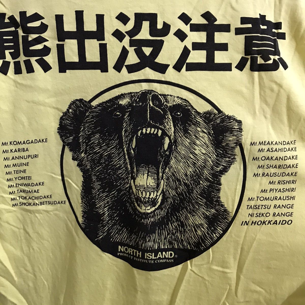 Japanese Brand VITNAGE JAPAN 90S NORTH ISLAND TSHIRT Size US S / EU 44-46 / 1 - 5 Thumbnail