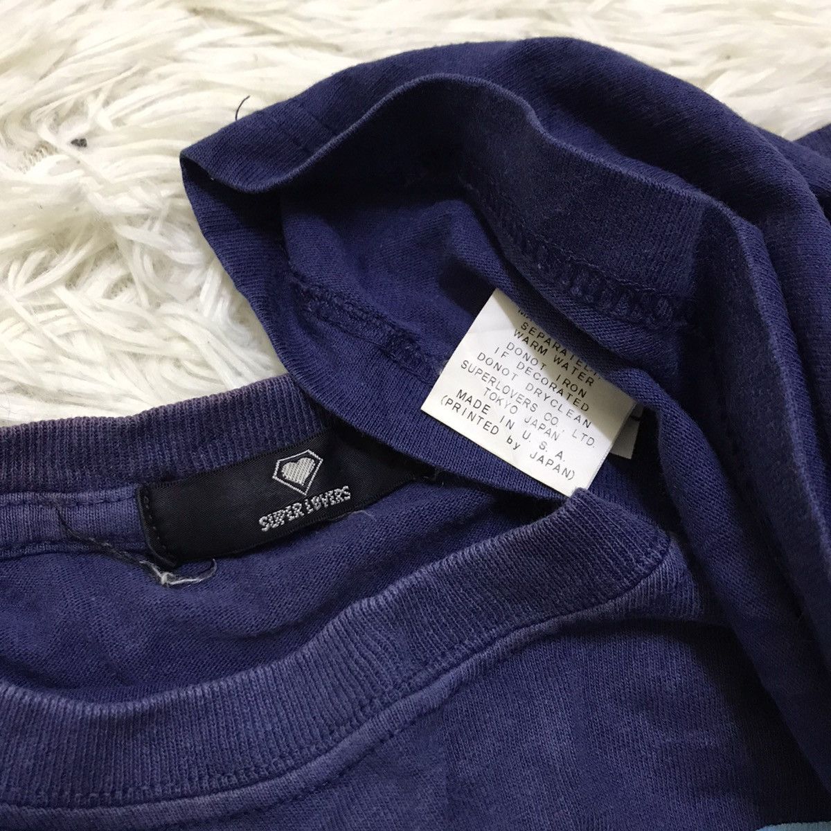Japanese Brand Vintage super lover 90s shirt Size US XS / EU 42 / 0 - 7 Thumbnail