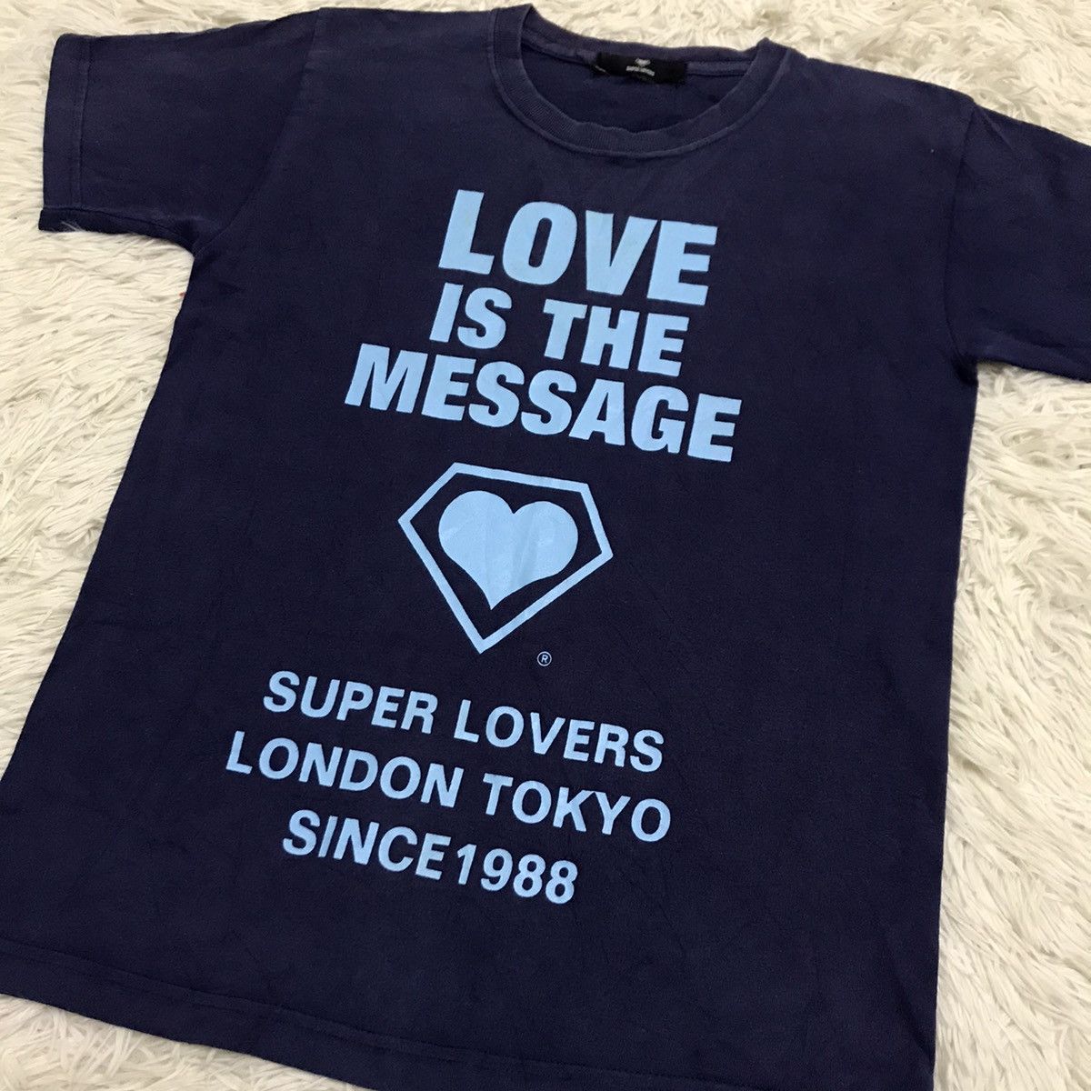 Japanese Brand Vintage super lover 90s shirt Size US XS / EU 42 / 0 - 8 Thumbnail