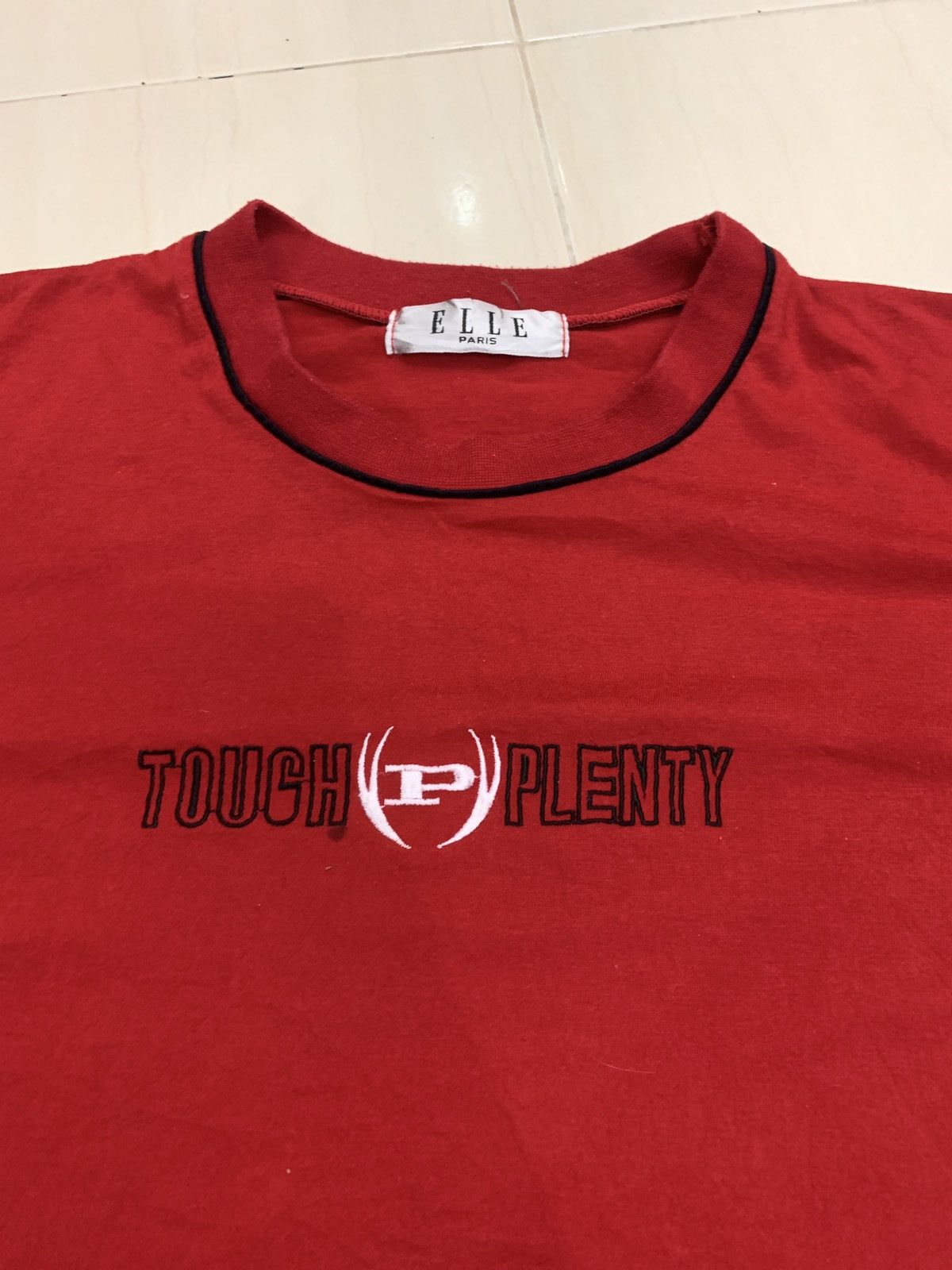 Vintage Vintage Elle Paris Touch Plenty T-Shirt Size US M / EU 48-50 / 2 - 3 Thumbnail