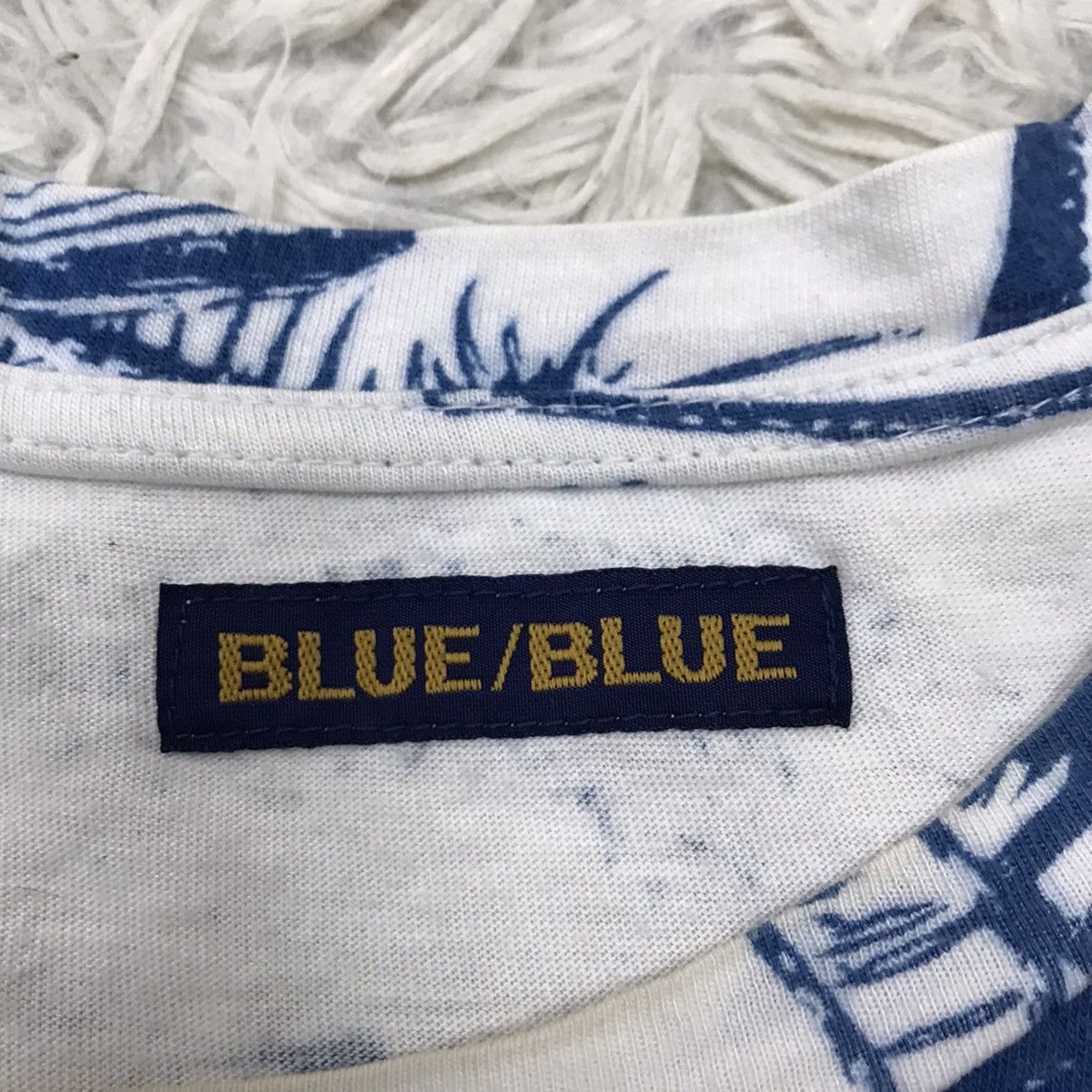 Blue Blue Japan Vintage 90s Blue Blue Sun Surfing Hawaii Fullprint Tshirt Size US M / EU 48-50 / 2 - 10 Thumbnail