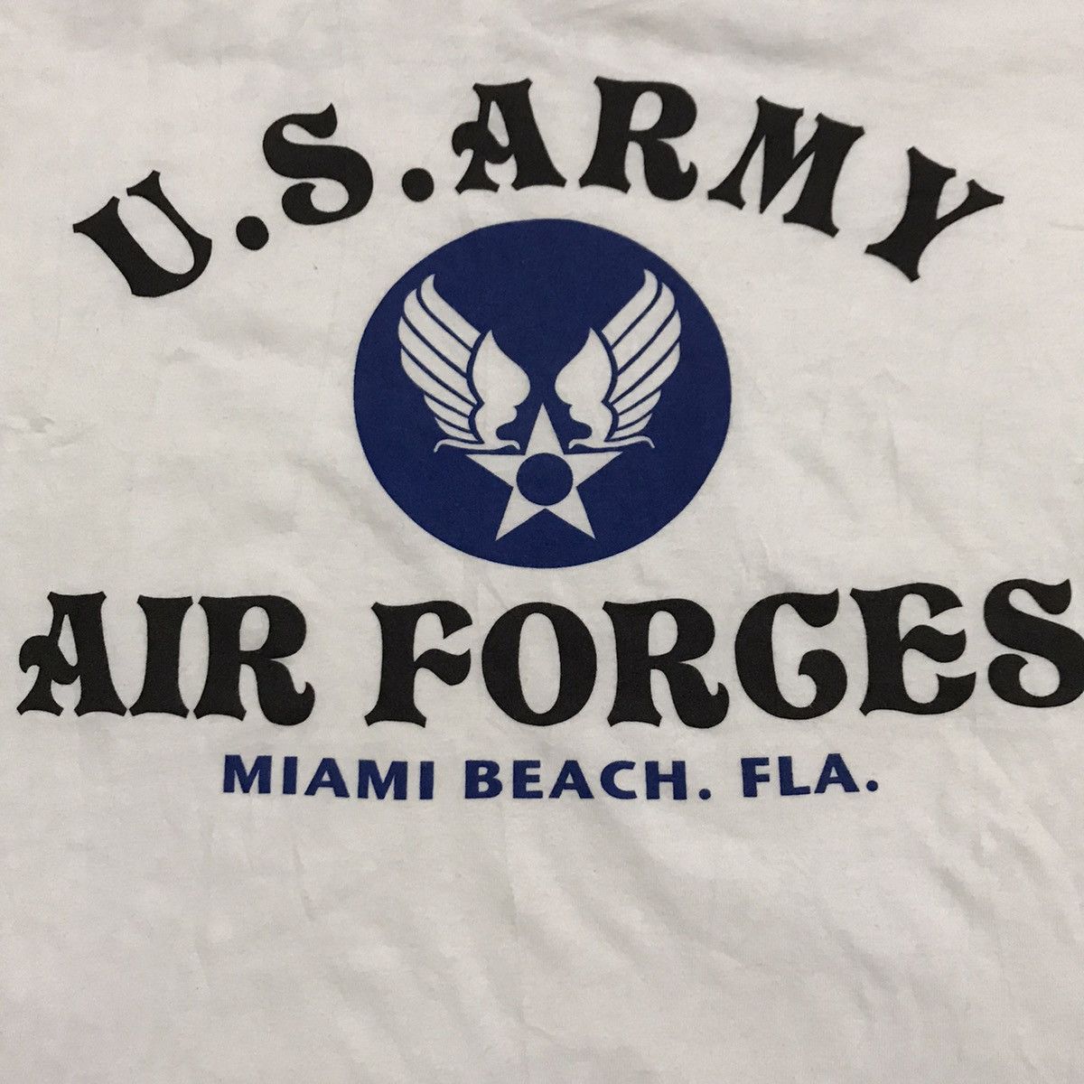Vintage Us airforce biglogo shirt Size US S / EU 44-46 / 1 - 6 Thumbnail