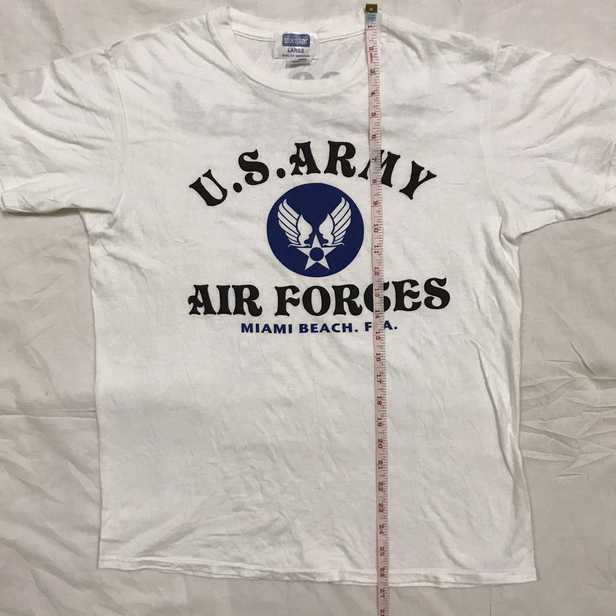 Vintage Us airforce biglogo shirt Size US S / EU 44-46 / 1 - 9 Thumbnail