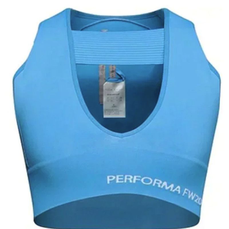 Rick Owens Rick Owens Athletic Crop Top Pastel blue Size L / US 10 / IT 46 - 1 Thumbnail