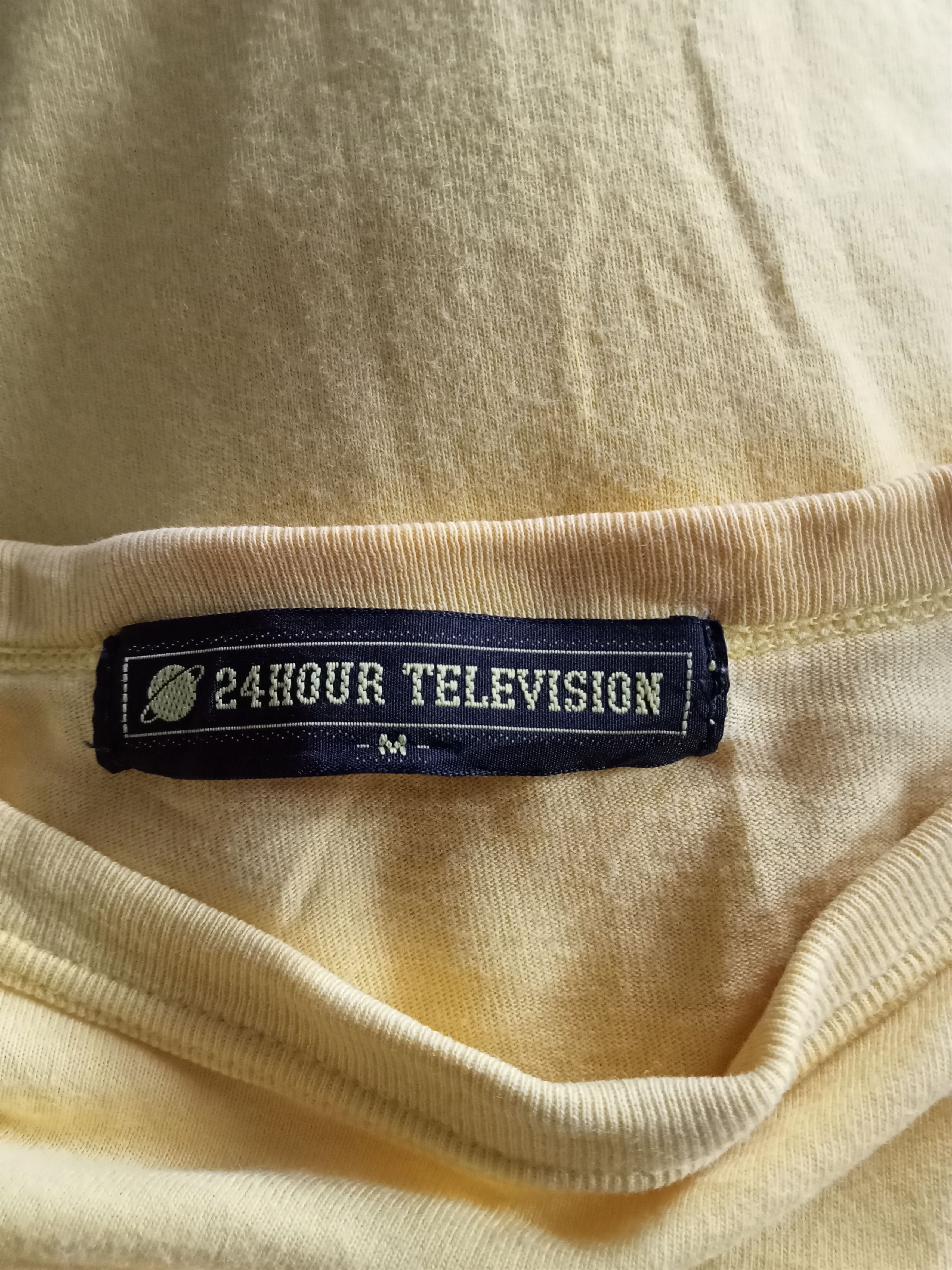 Japanese Brand × Takashi Murakami × Vintage Vintage 24 Hour Television tshirt Size US M / EU 48-50 / 2 - 2 Thumbnail