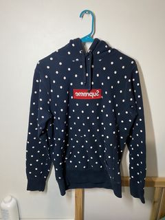 Comme des garcons on sale supreme polka dot hoodie