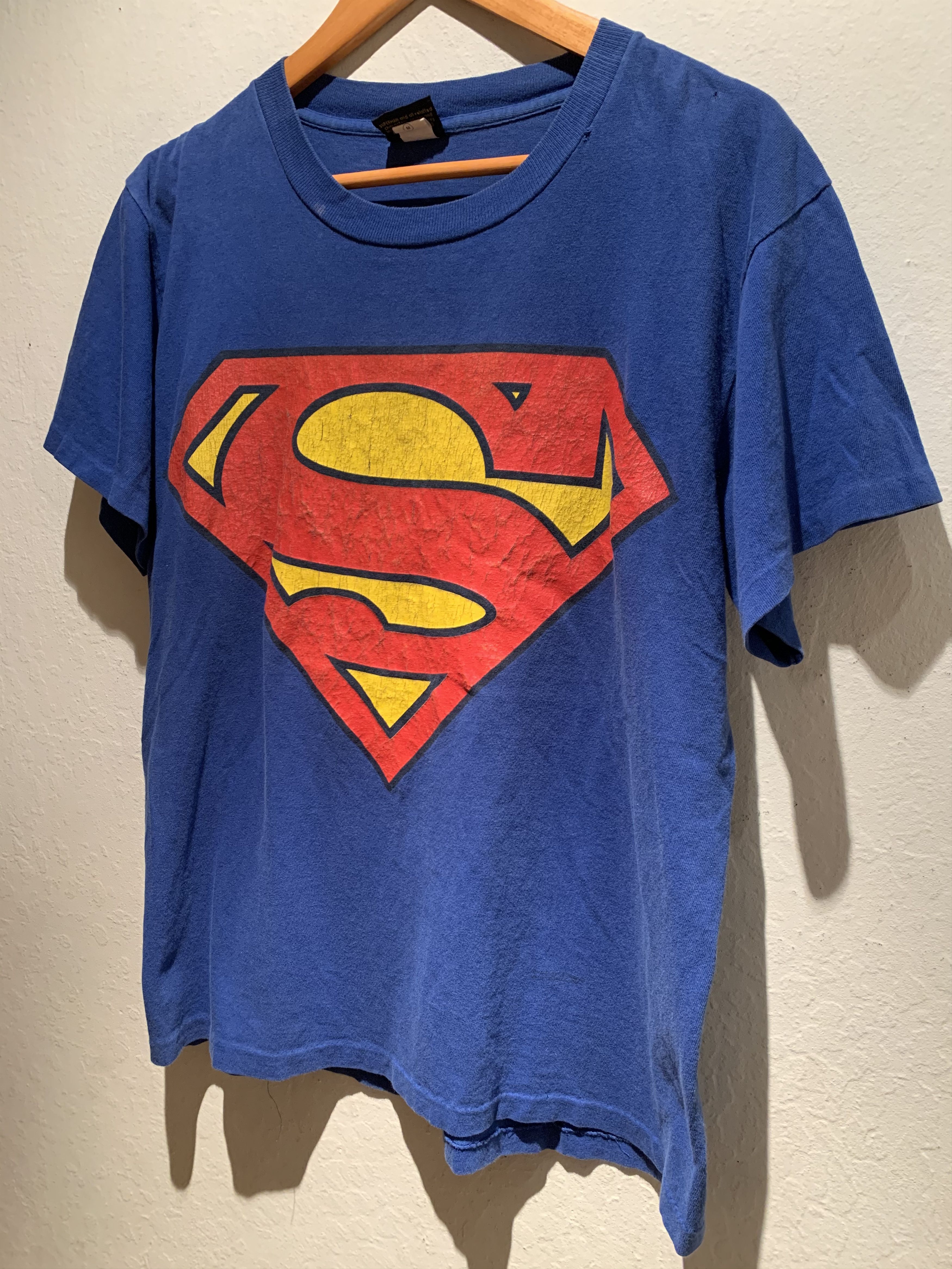 DC Comics *RARE* Vintage 2000 Superman DC Comics Warner Bros T-Shirt Size US M / EU 48-50 / 2 - 1 Thumbnail
