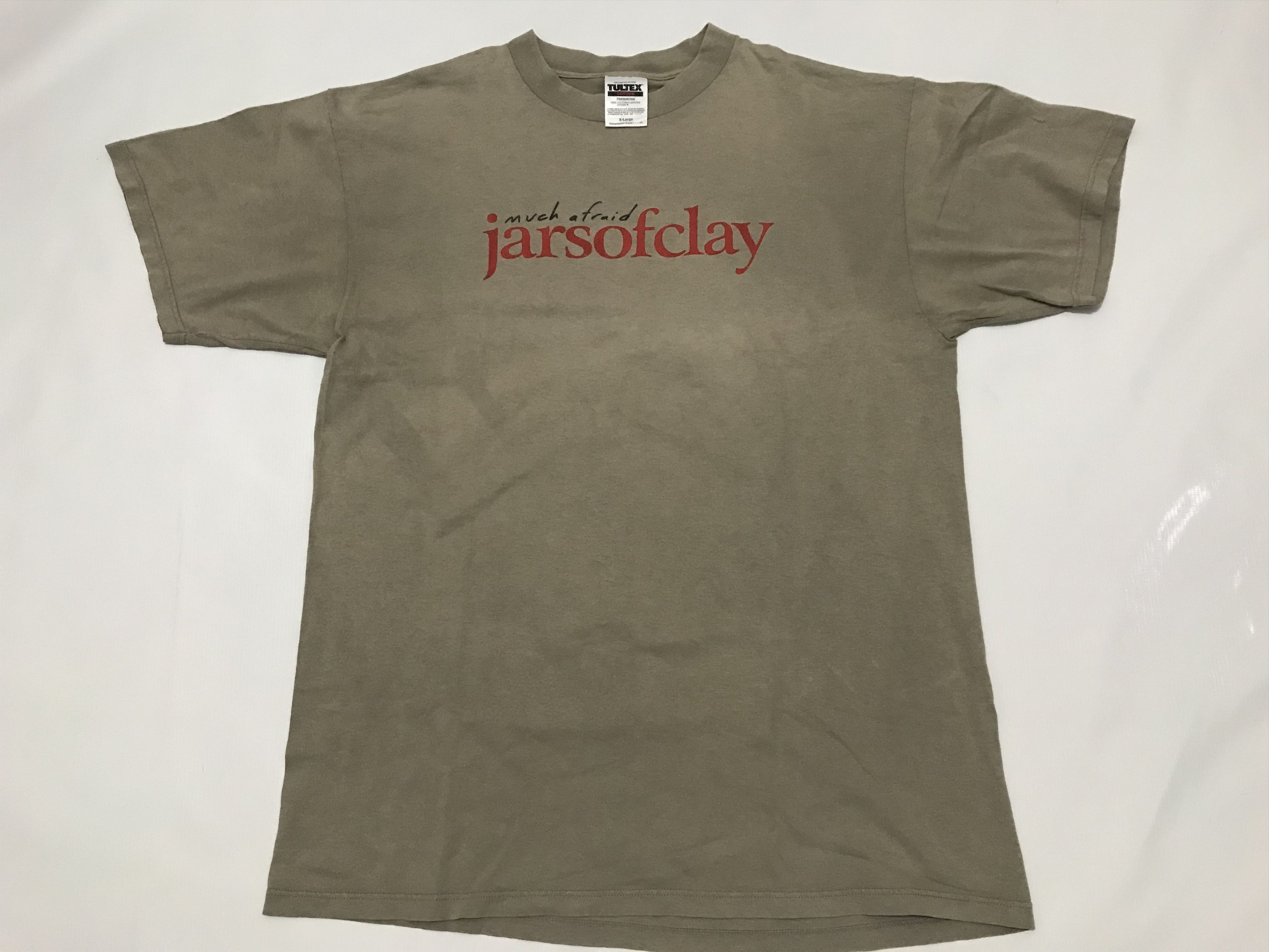 Band Tees Vintage 90's Jars Of Clay Much Afraid Tshirt Size US XL / EU 56 / 4 - 7 Thumbnail