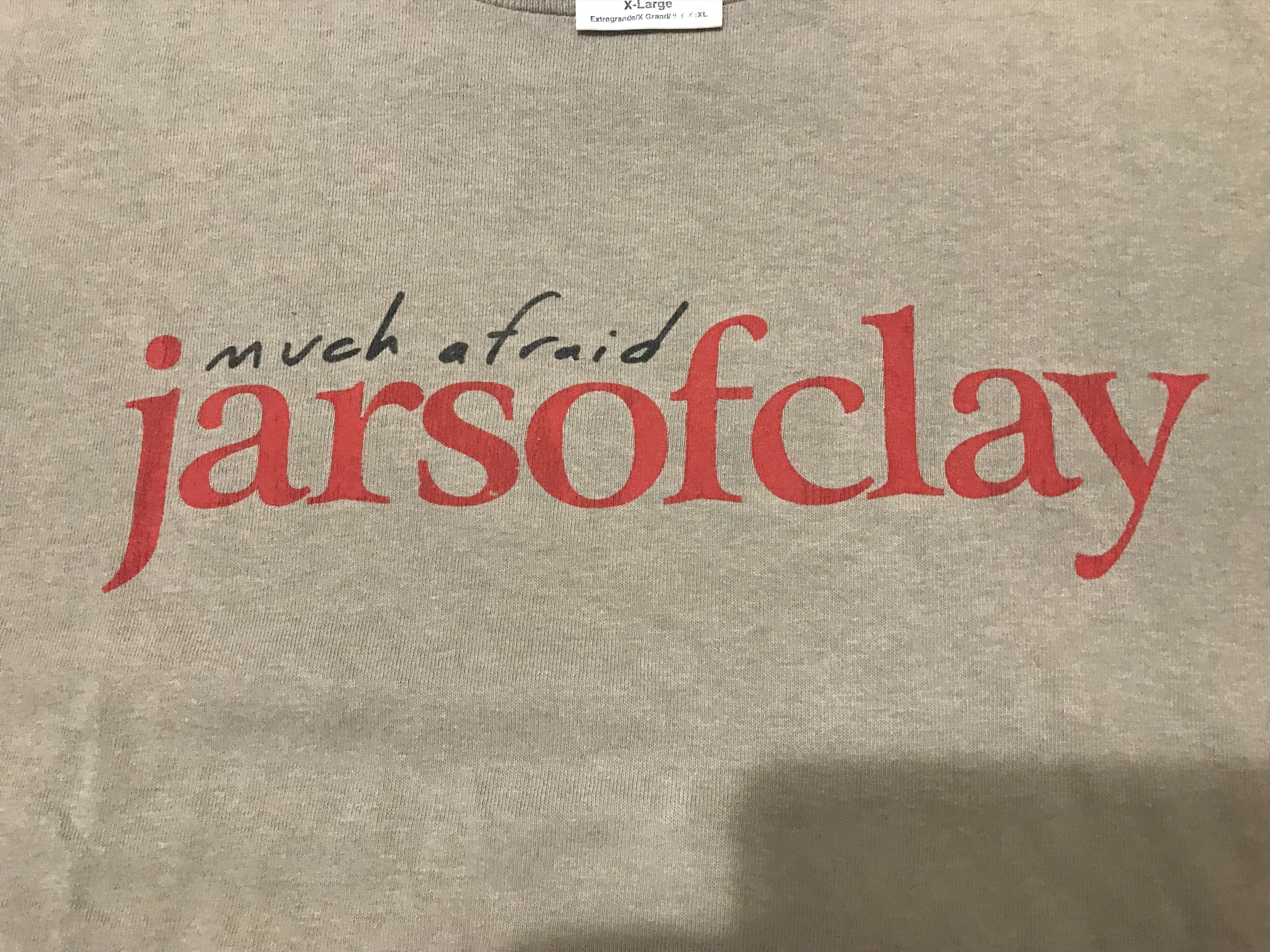 Band Tees Vintage 90's Jars Of Clay Much Afraid Tshirt Size US XL / EU 56 / 4 - 5 Thumbnail
