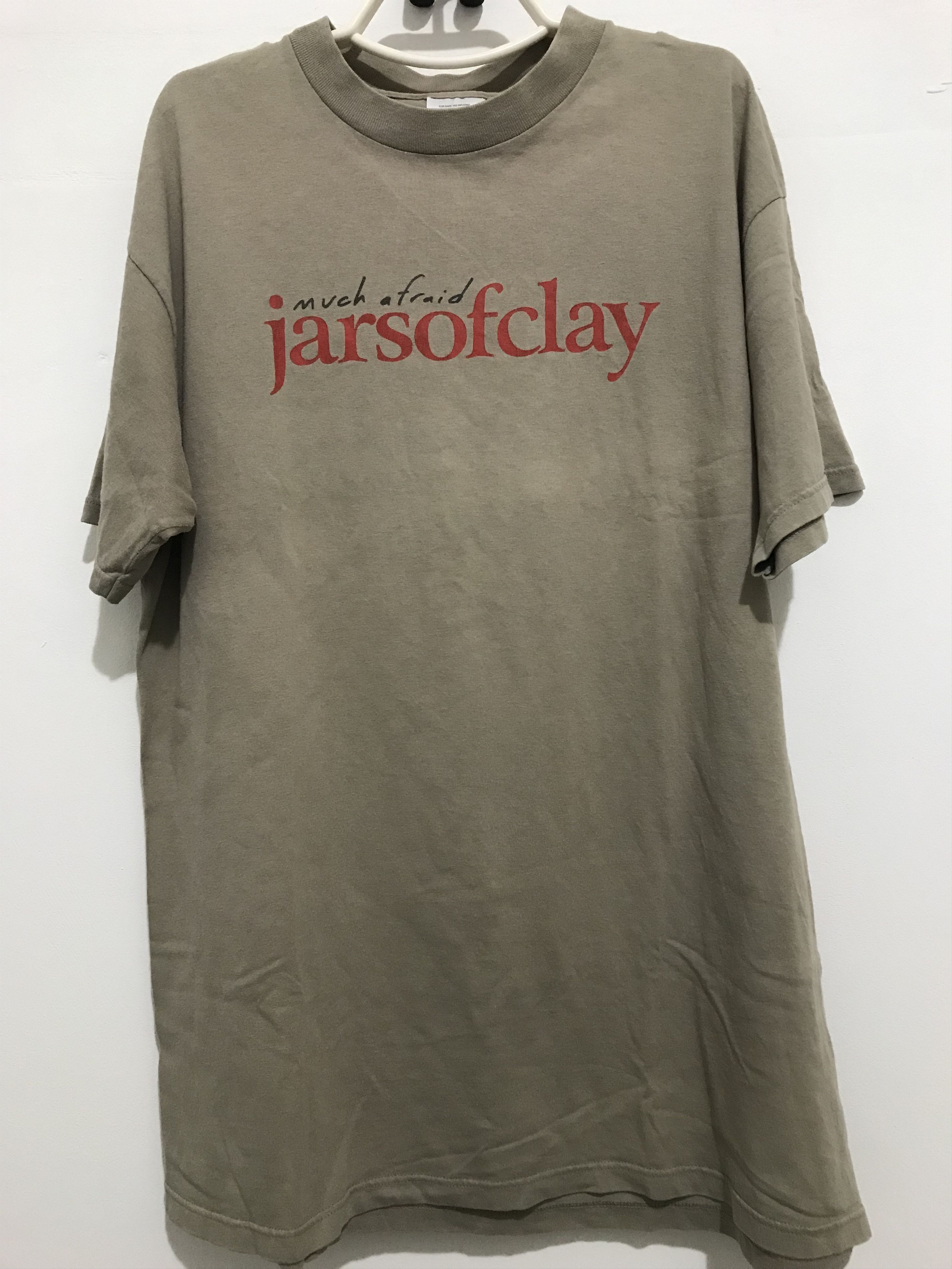 Band Tees Vintage 90's Jars Of Clay Much Afraid Tshirt Size US XL / EU 56 / 4 - 1 Thumbnail