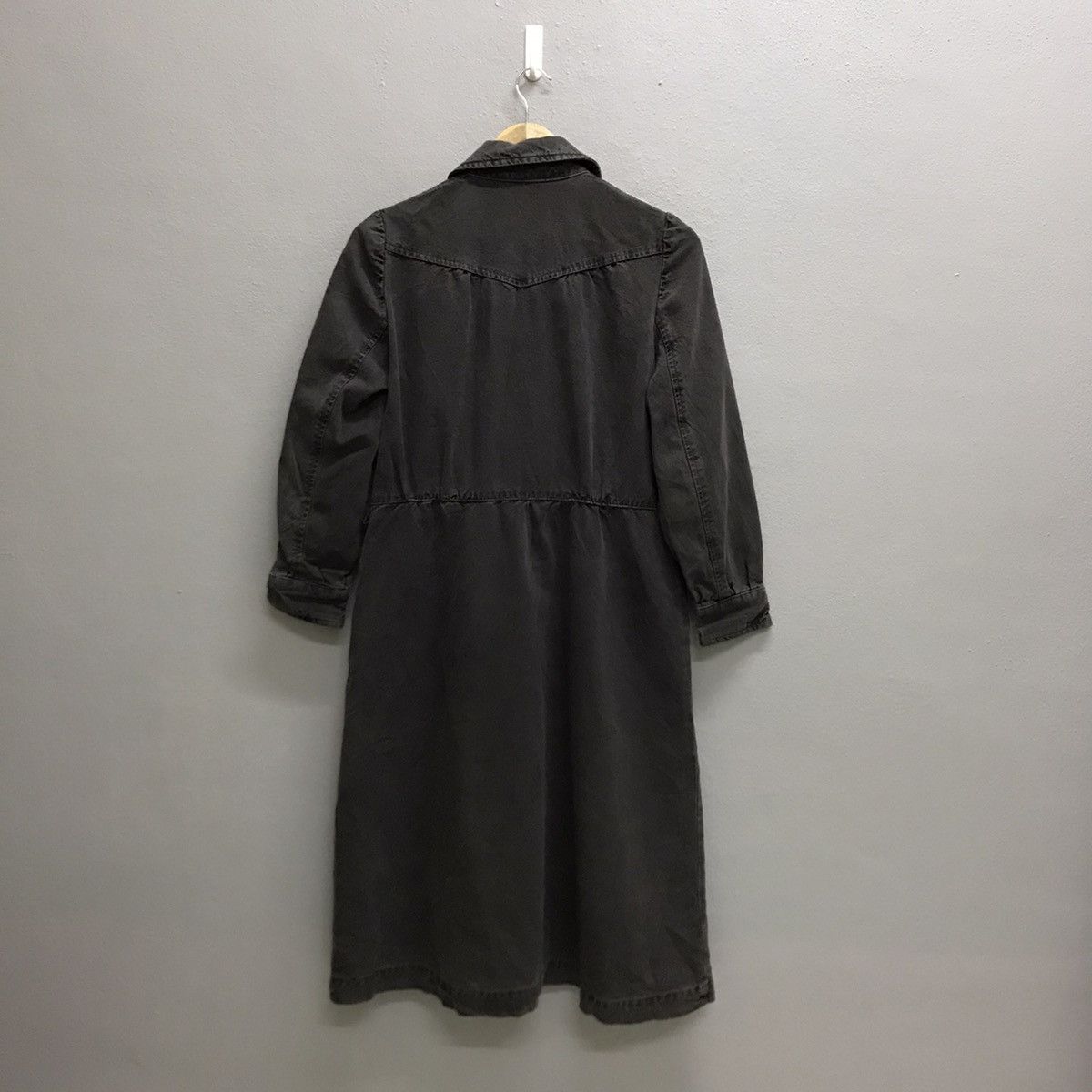 Japanese Brand Vintage Cocue Denim shirt dress jacket for women Size XS / US 0-2 / IT 36-38 - 6 Thumbnail