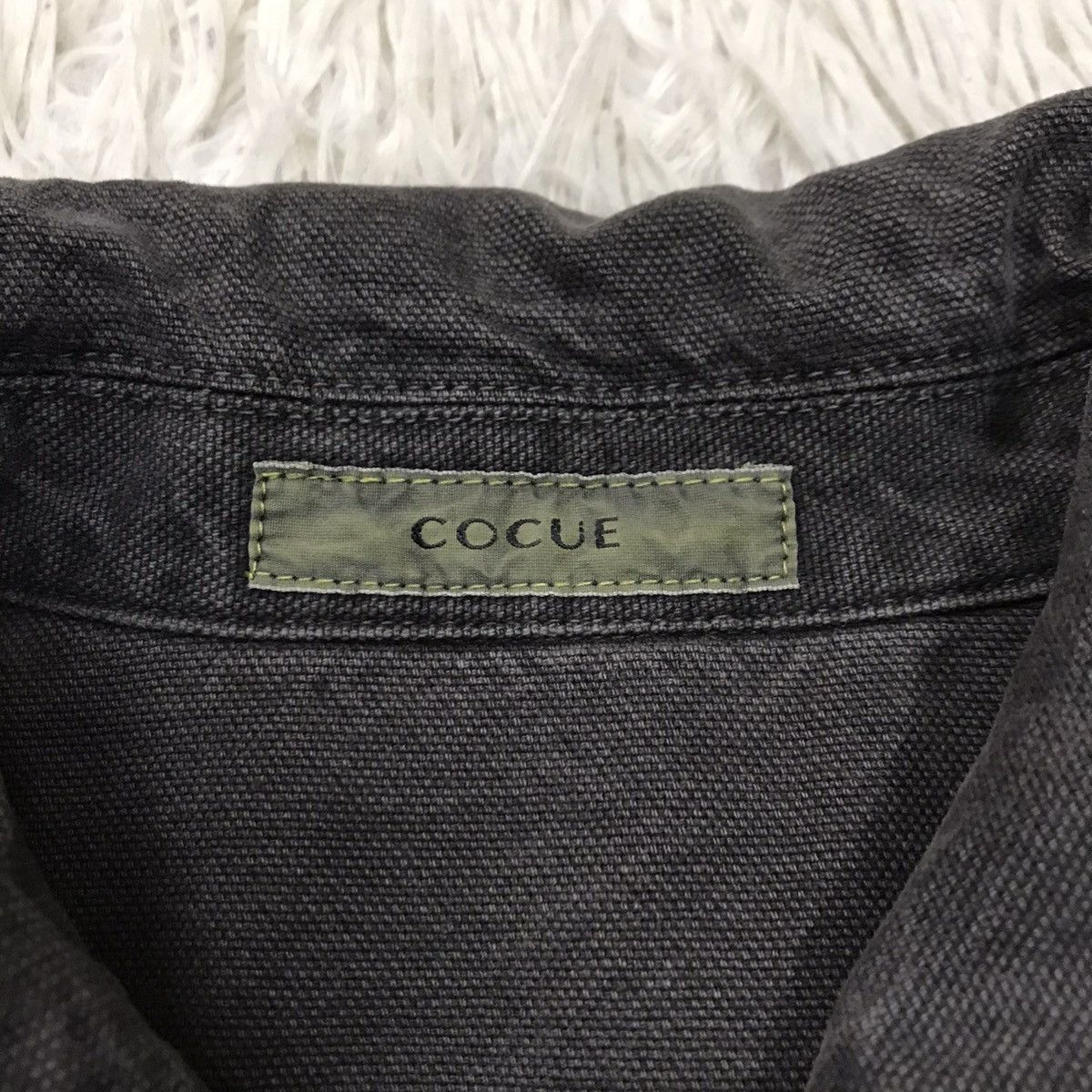 Japanese Brand Vintage Cocue Denim shirt dress jacket for women Size XS / US 0-2 / IT 36-38 - 10 Thumbnail