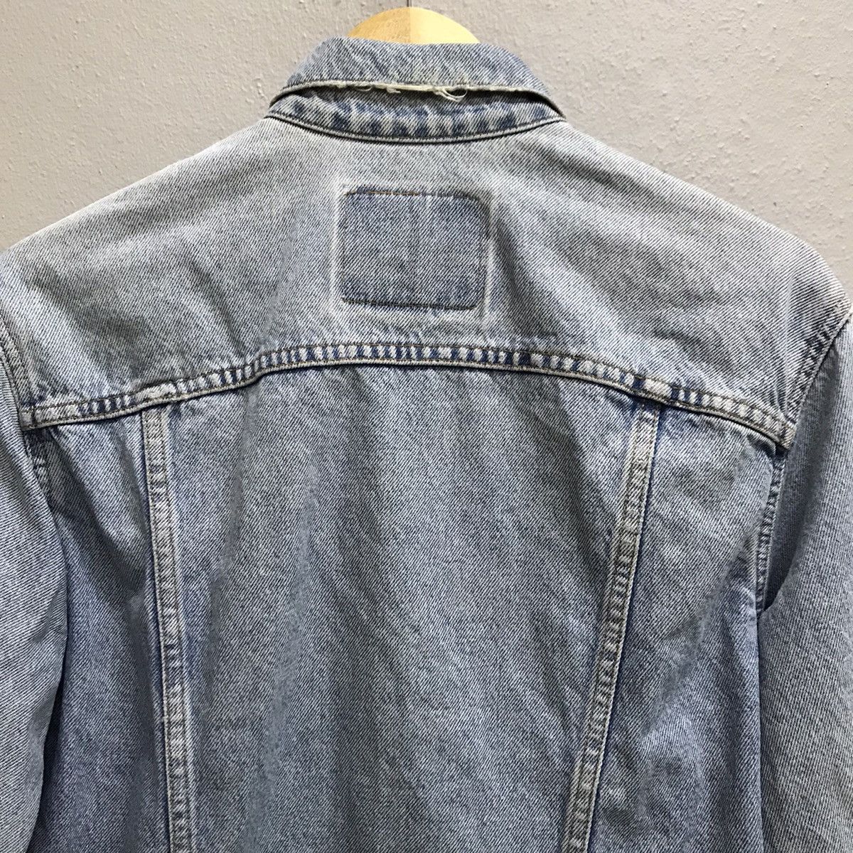Levi's × Levi's Vintage Clothing × Vintage Vintage 90s Levis Trucker Denim Jacket Size S / US 4 / IT 40 - 7 Thumbnail