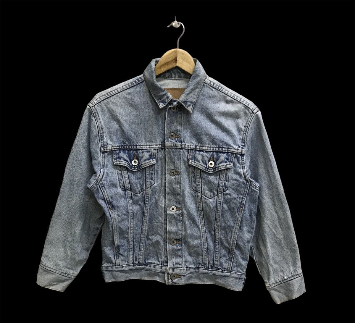 Levi's × Levi's Vintage Clothing × Vintage Vintage 90s Levis Trucker Denim Jacket Size S / US 4 / IT 40 - 1 Thumbnail