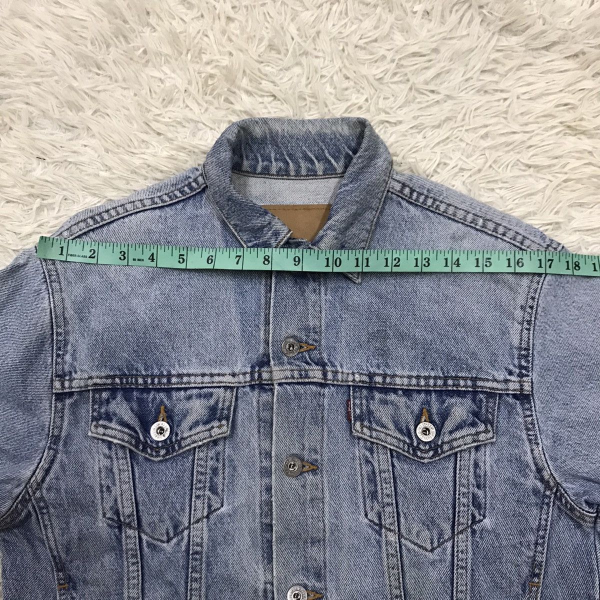 Levi's × Levi's Vintage Clothing × Vintage Vintage 90s Levis Trucker Denim Jacket Size S / US 4 / IT 40 - 12 Thumbnail