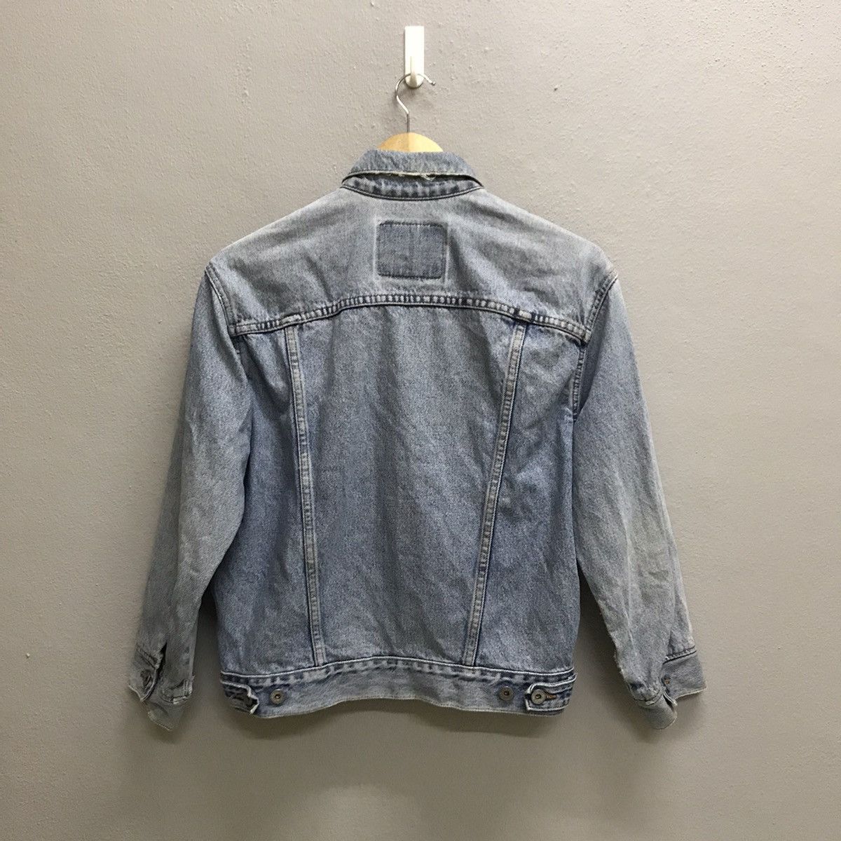 Levi's × Levi's Vintage Clothing × Vintage Vintage 90s Levis Trucker Denim Jacket Size S / US 4 / IT 40 - 6 Thumbnail