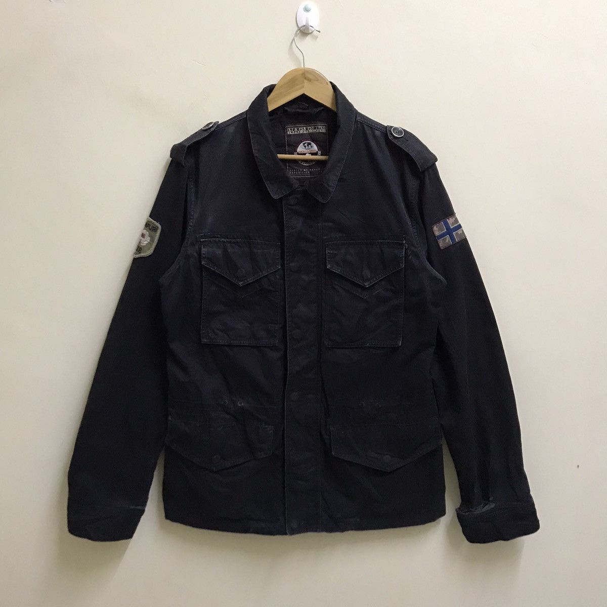 Napapijri × Other Distressed Napapijri Multipocket Jacket Size US L / EU 52-54 / 3 - 7 Thumbnail
