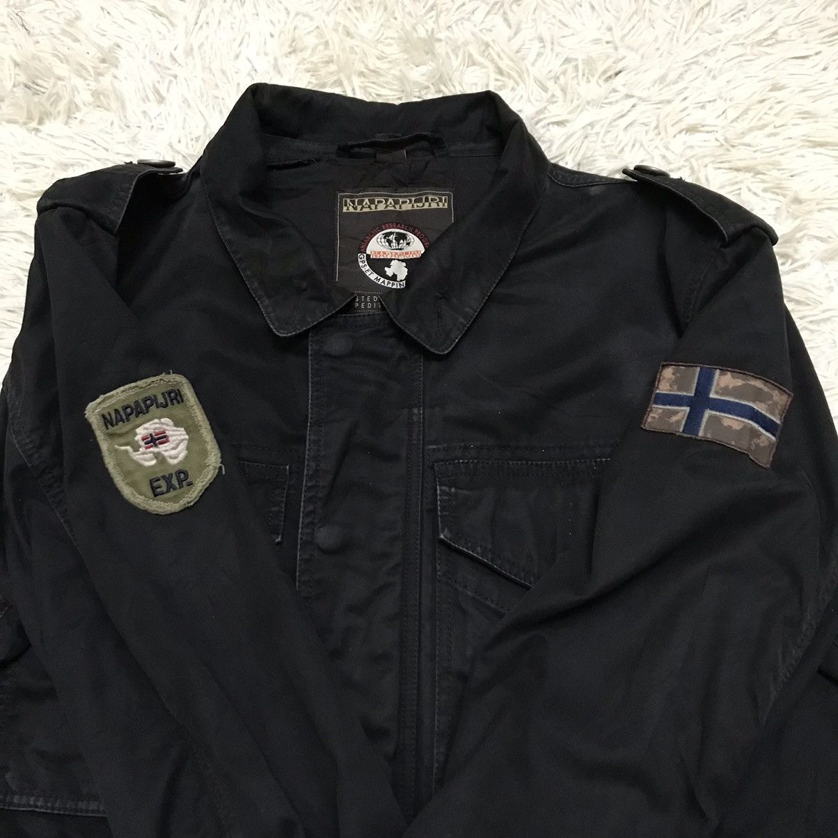 Napapijri × Other Distressed Napapijri Multipocket Jacket Size US L / EU 52-54 / 3 - 10 Thumbnail