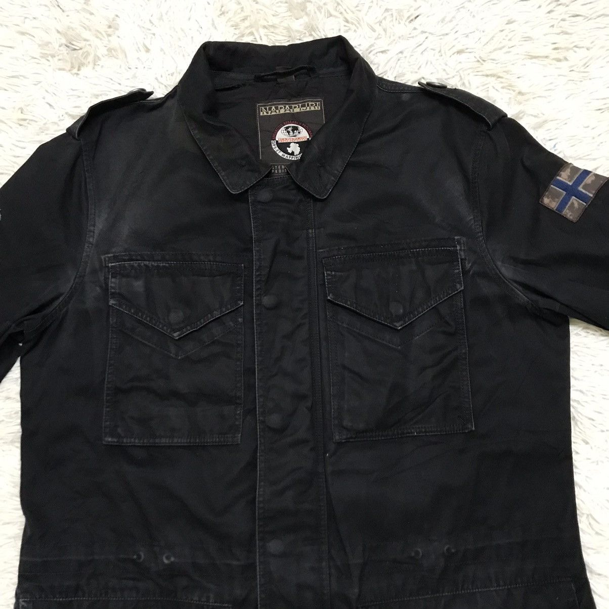 Napapijri × Other Distressed Napapijri Multipocket Jacket Size US L / EU 52-54 / 3 - 9 Thumbnail