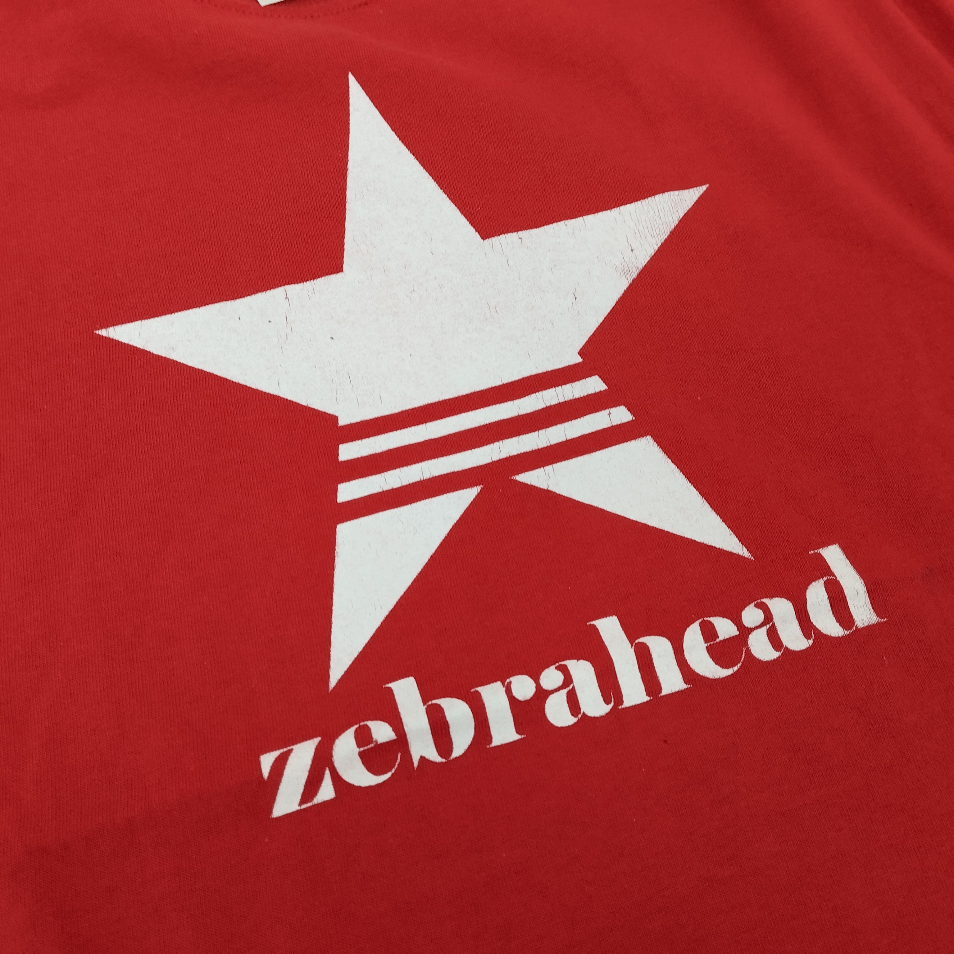 Jerzees × Vintage Zebrahead American Rock Band Tour Vintage Tshirt Size US M / EU 48-50 / 2 - 2 Thumbnail