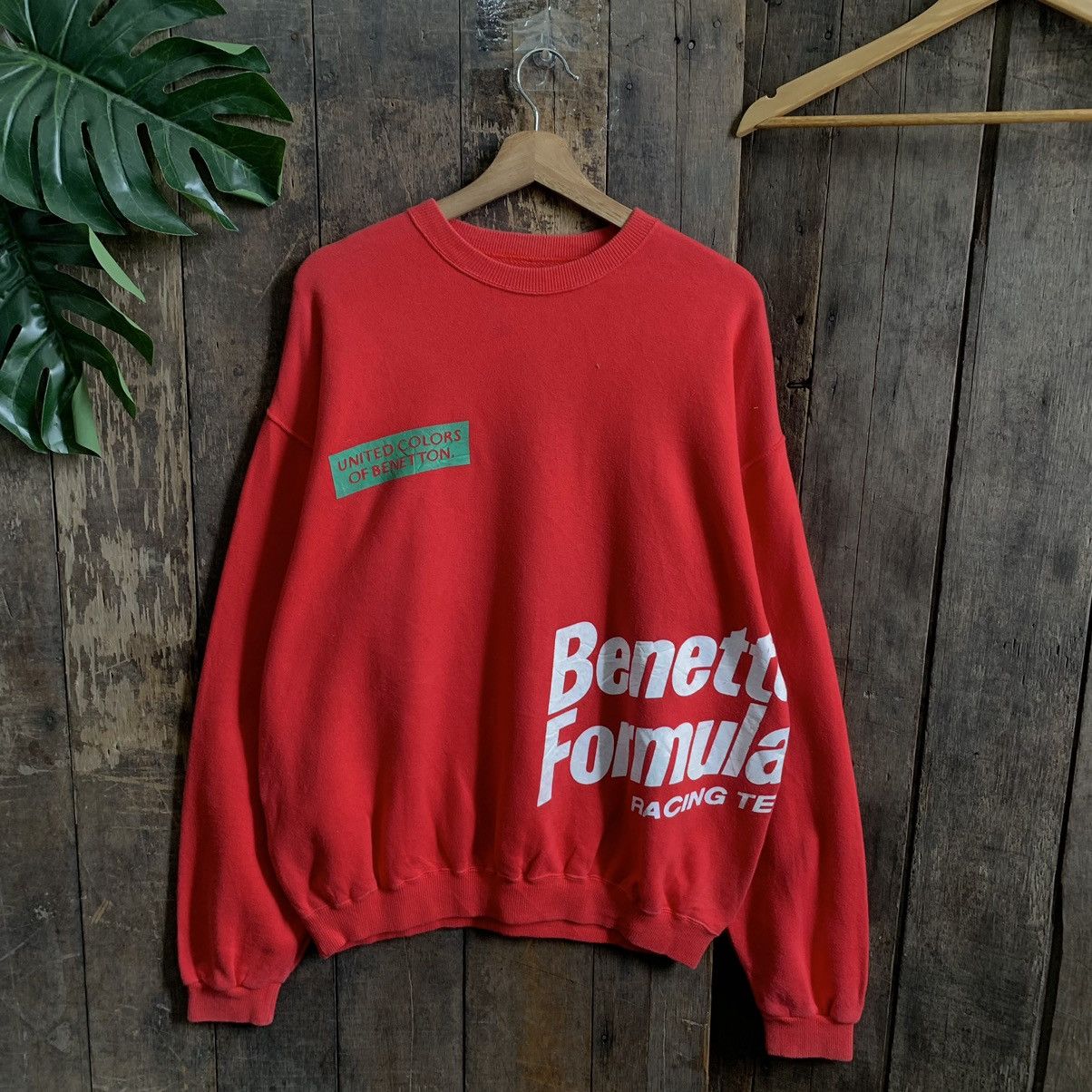 Vintage Benetton Formula 1 Racing Crewneck