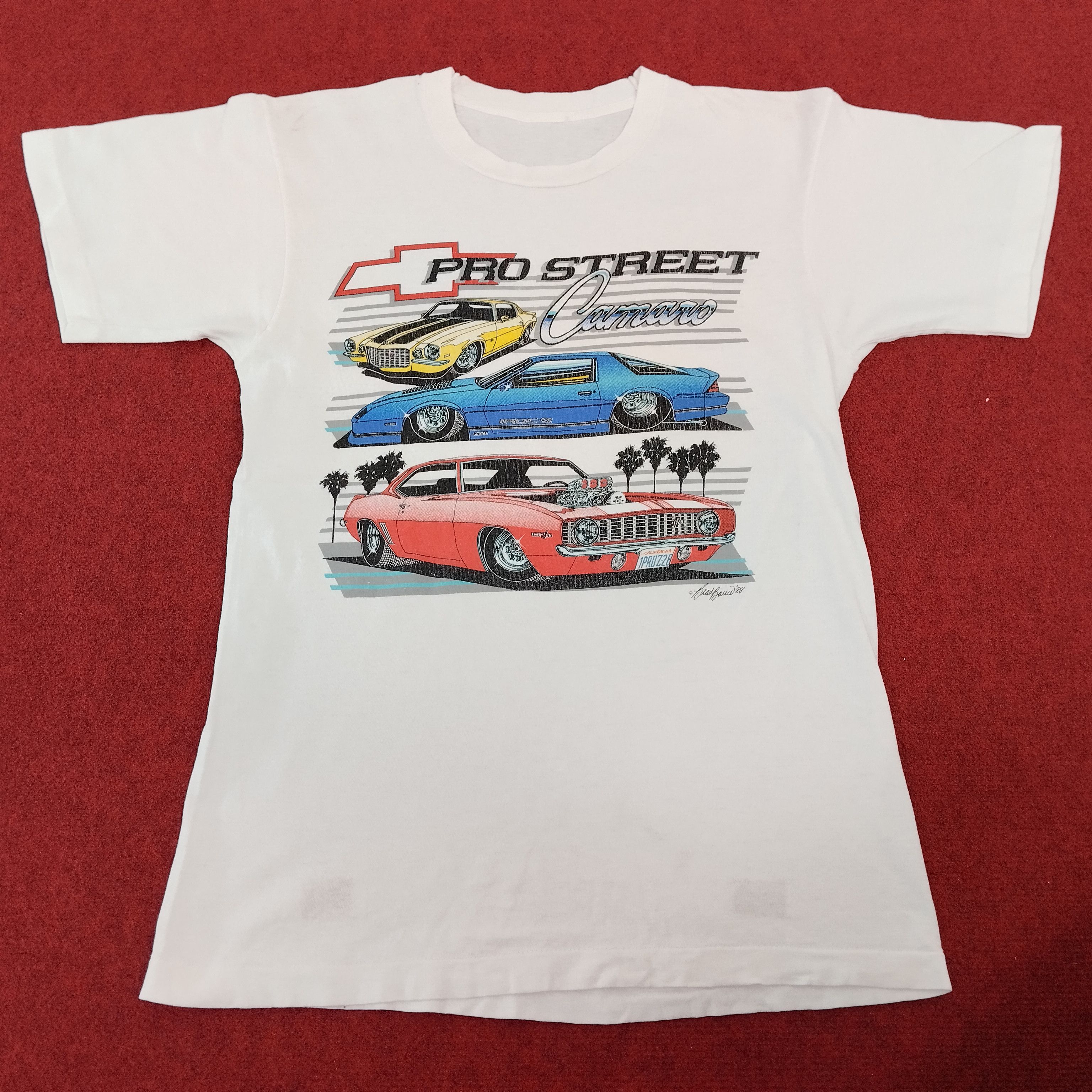 Jenkins Competition Men's Yellow T-Shirt - Chevrolet NHRA Drag Racing Apparel