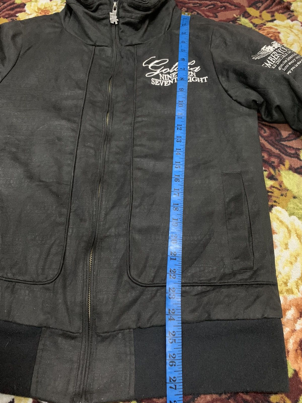 Gotcha Gotcha Hidden Hoodie Zipper Fleece Lining back embroidery Size US S / EU 44-46 / 1 - 12 Thumbnail