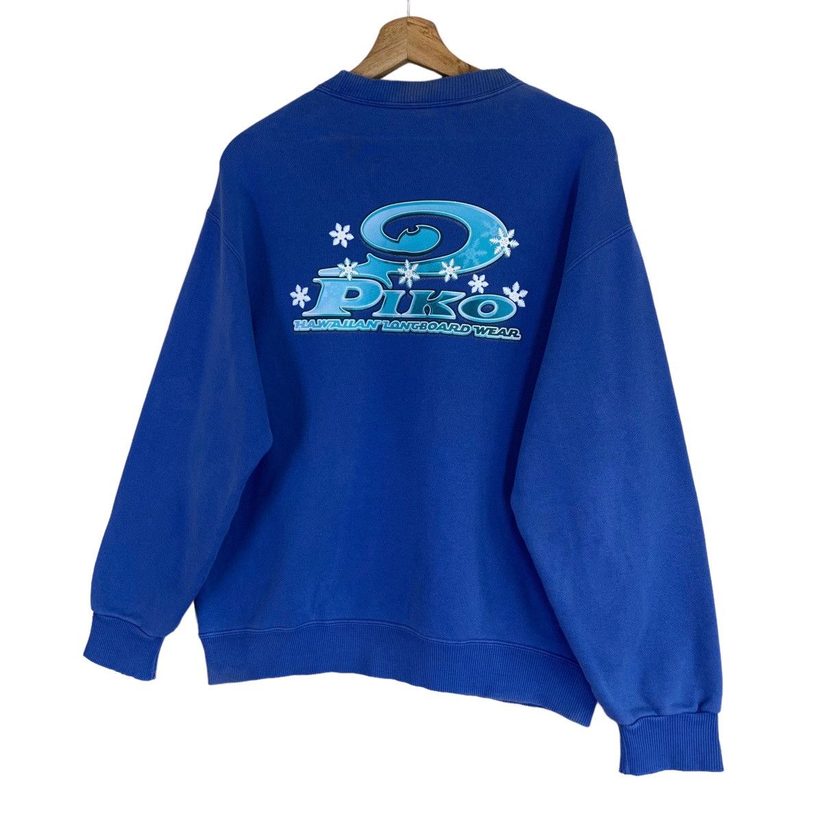 Vintage 90’s Piko Surf Hawaiian Longboard Wear Crewneck Sweatshirt Size US M / EU 48-50 / 2 - 3 Thumbnail