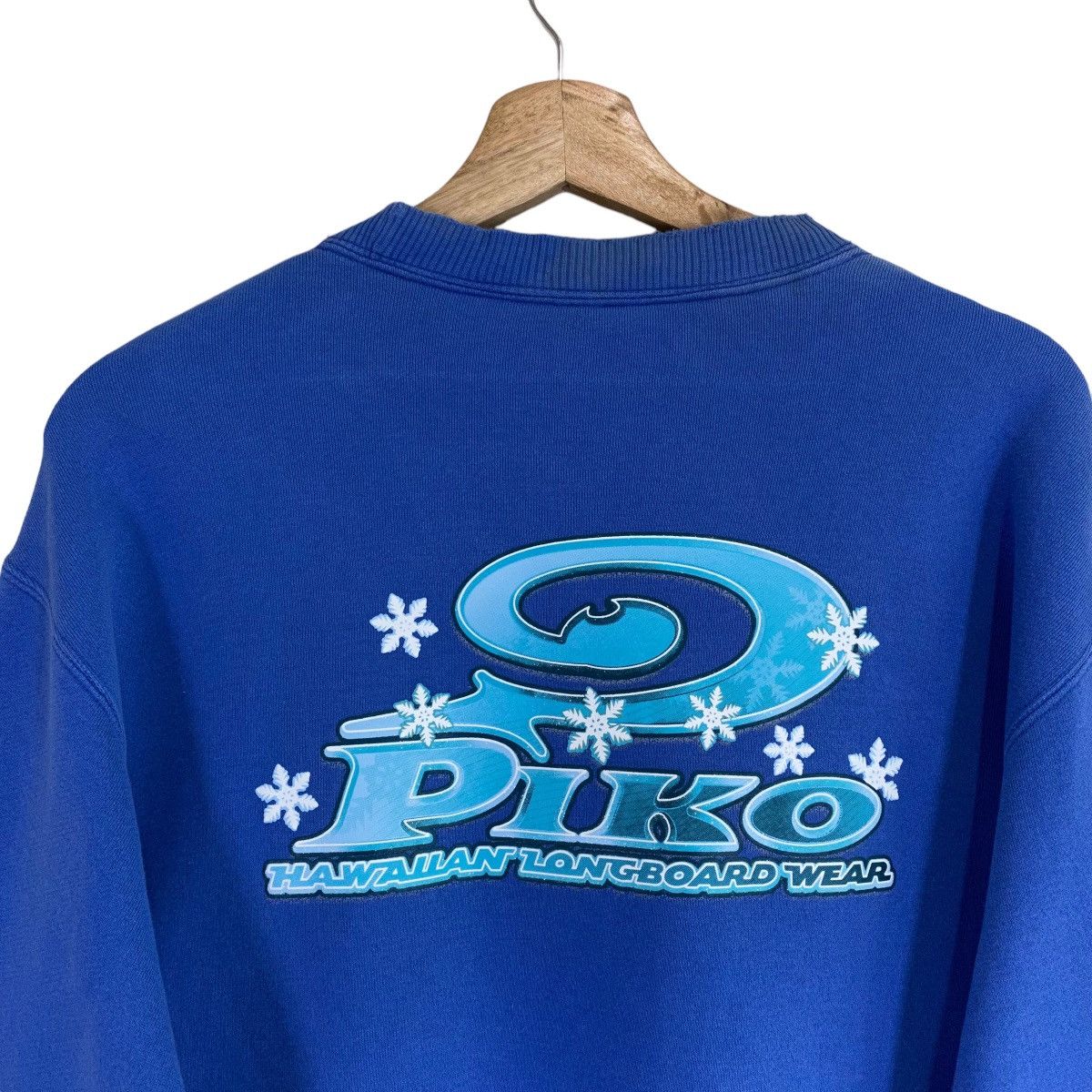 Vintage 90’s Piko Surf Hawaiian Longboard Wear Crewneck Sweatshirt Size US M / EU 48-50 / 2 - 4 Thumbnail